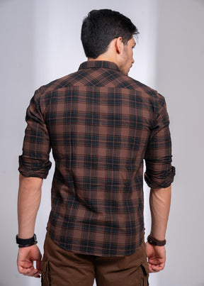 Full Sleeve Casual Checked Shirt | Everyday Comfort & Style