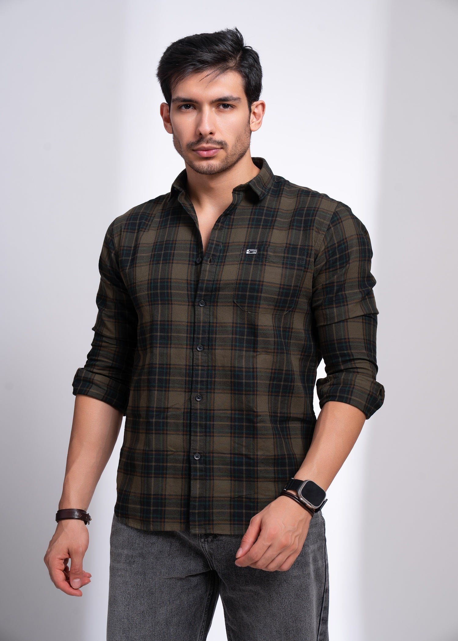 Full Sleeve Casual Checked Shirt | Everyday Comfort & Style