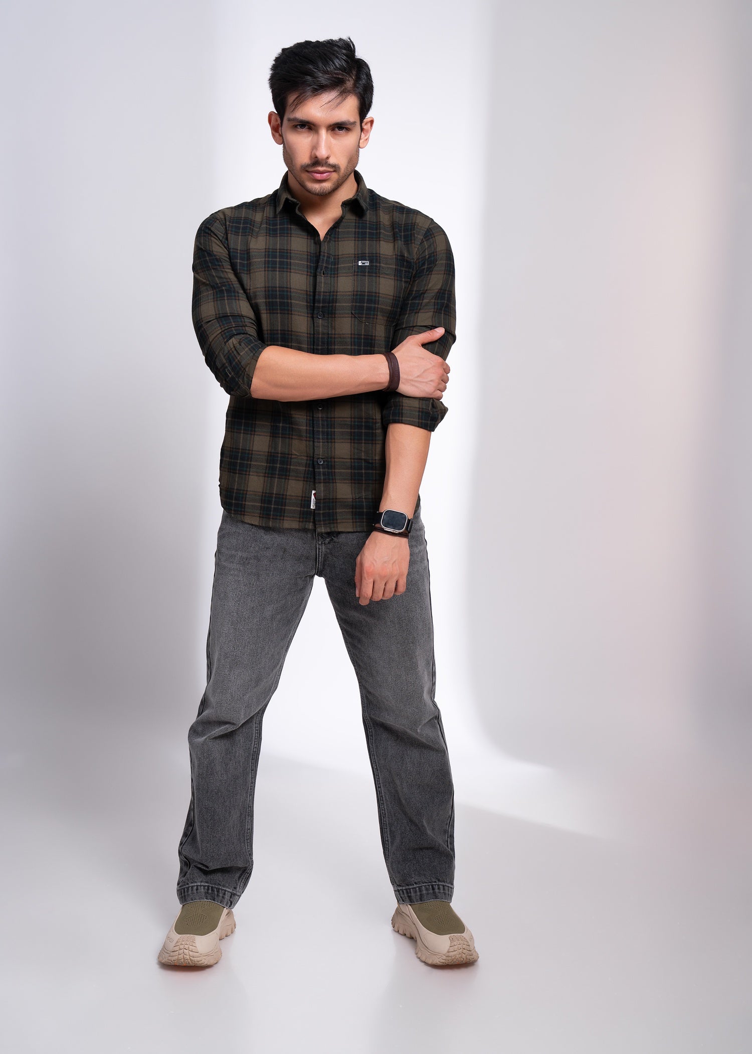 Full Sleeve Casual Checked Shirt | Everyday Comfort & Style