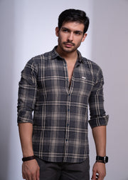 Men’s Casual Checked Shirt | Slim Fit Cotton Comfort