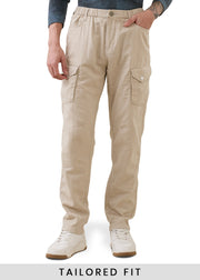 Canopy Pure Cotton Relaxed Cargo : Beige