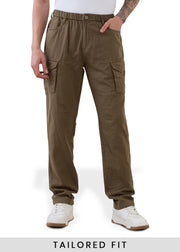Canopy Linen Relaxed Cargo : Mouse