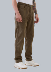 Nostrum Canopy Linen Relaxed Fit Mouse Cargo for Men