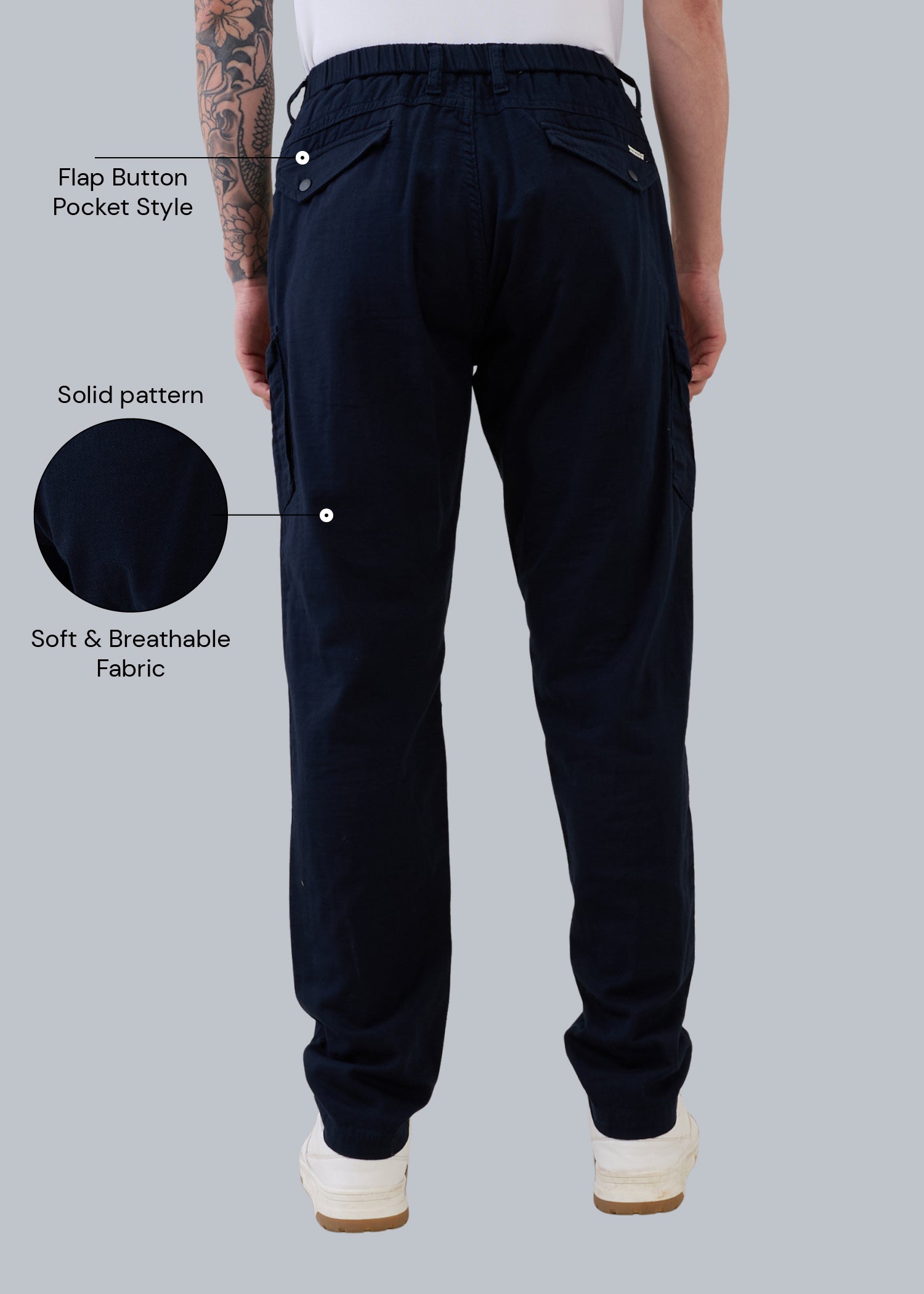 Nostrum Canopy Linen Relaxed Cargo