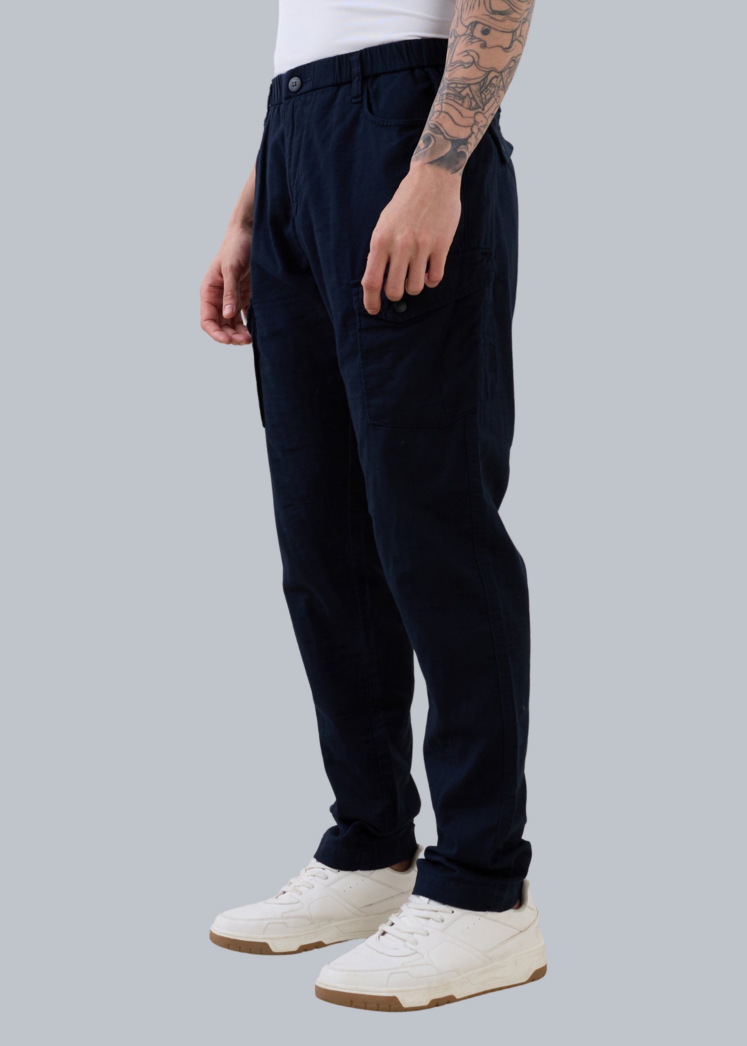 Nostrum Canopy Linen Relaxed Cargo