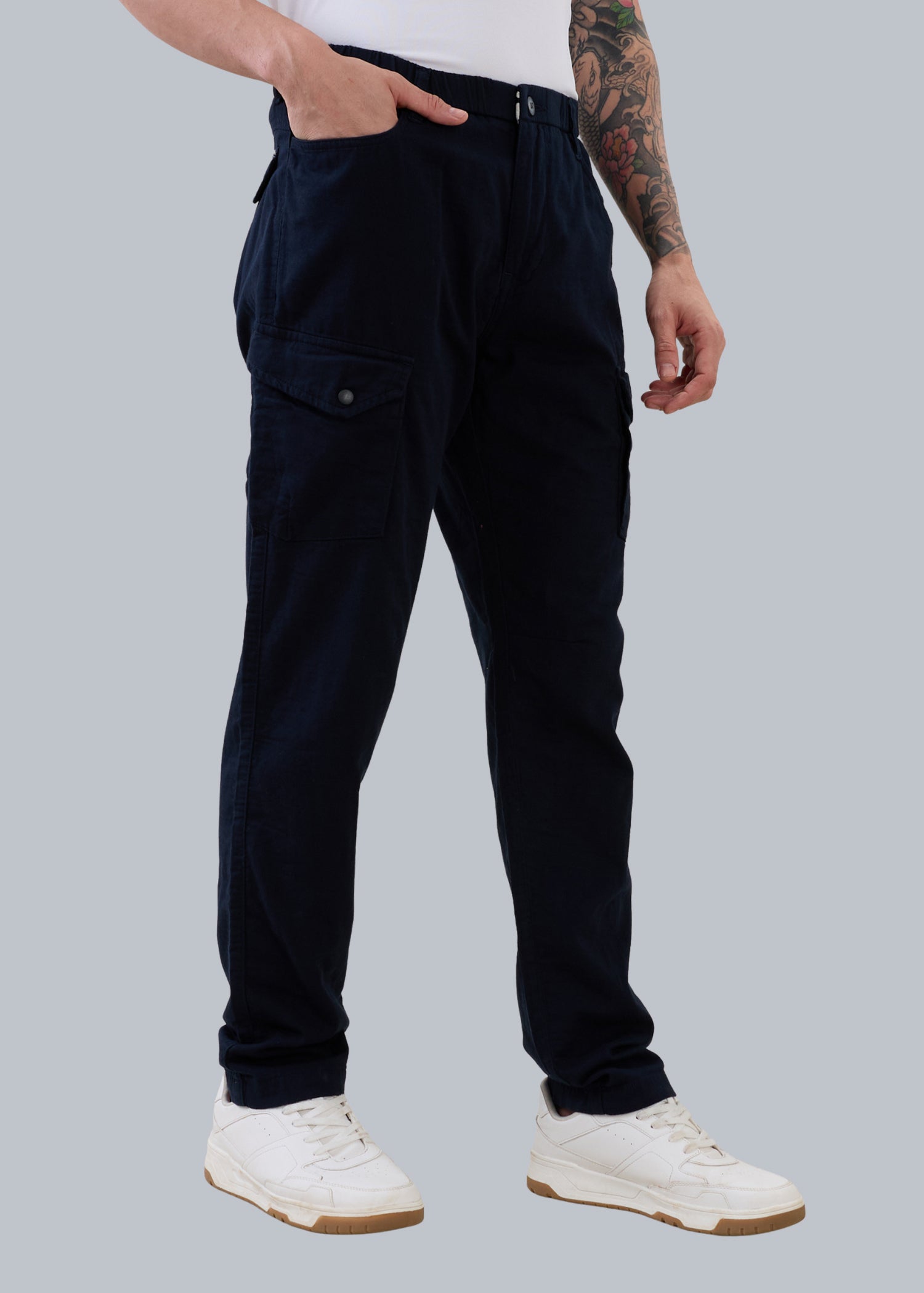 Nostrum Canopy Linen Relaxed Cargo