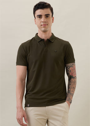 Cherry Half Sleeve Polo T-Shirt | Smart Casual Style
