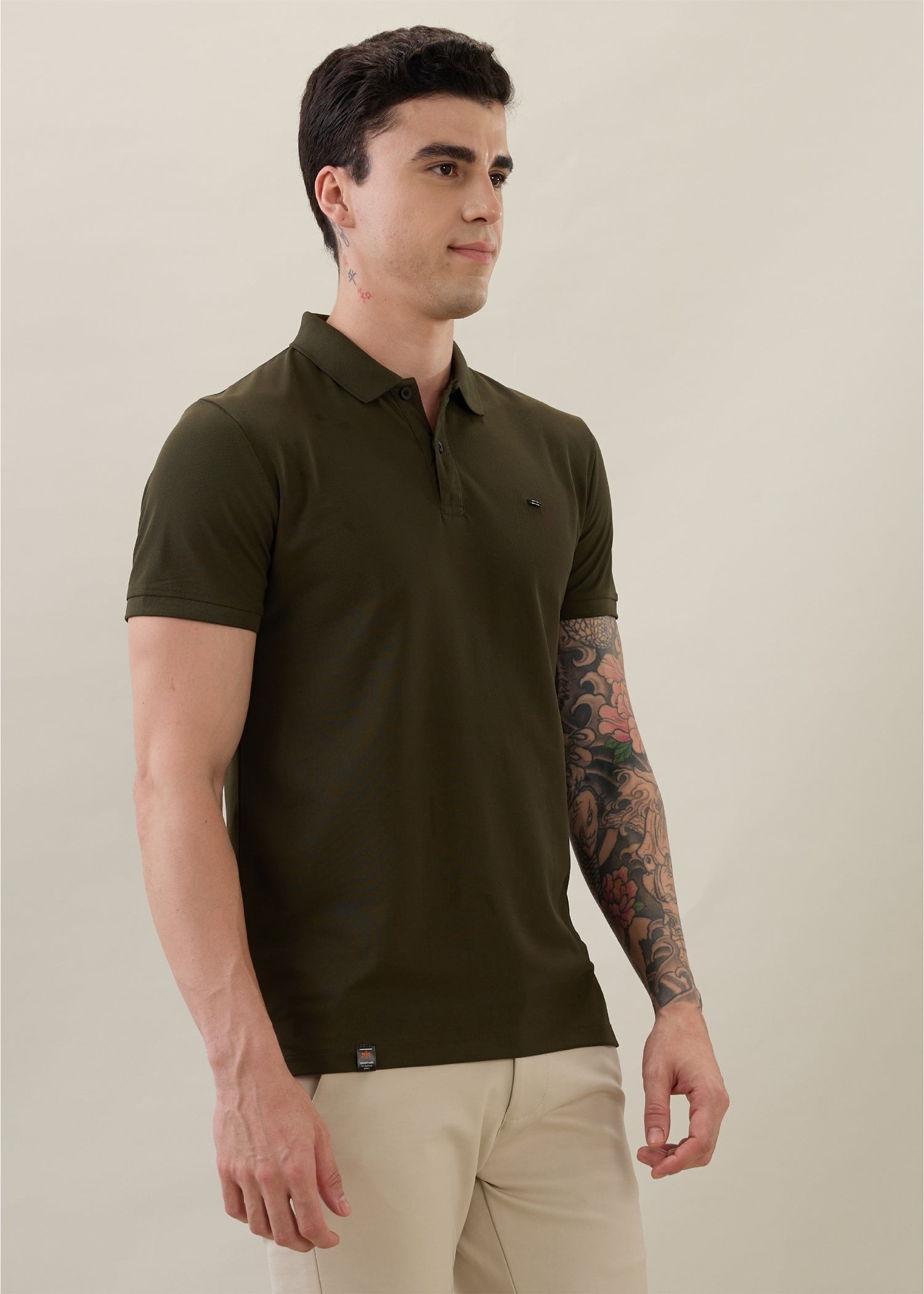 Cherry Half Sleeve Polo T-Shirt | Smart Casual Style