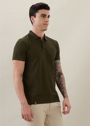 Cherry Half Sleeve Polo T-Shirt | Smart Casual Style