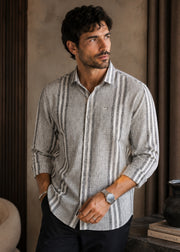 Clax Striped Casual Shirt
