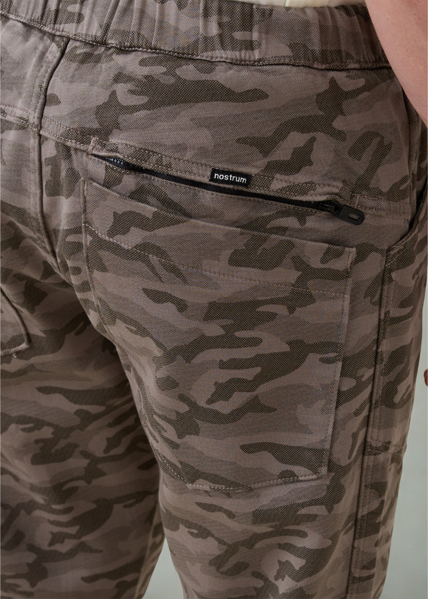 Crimson Cotton Camouflage Cargo: Light Olive