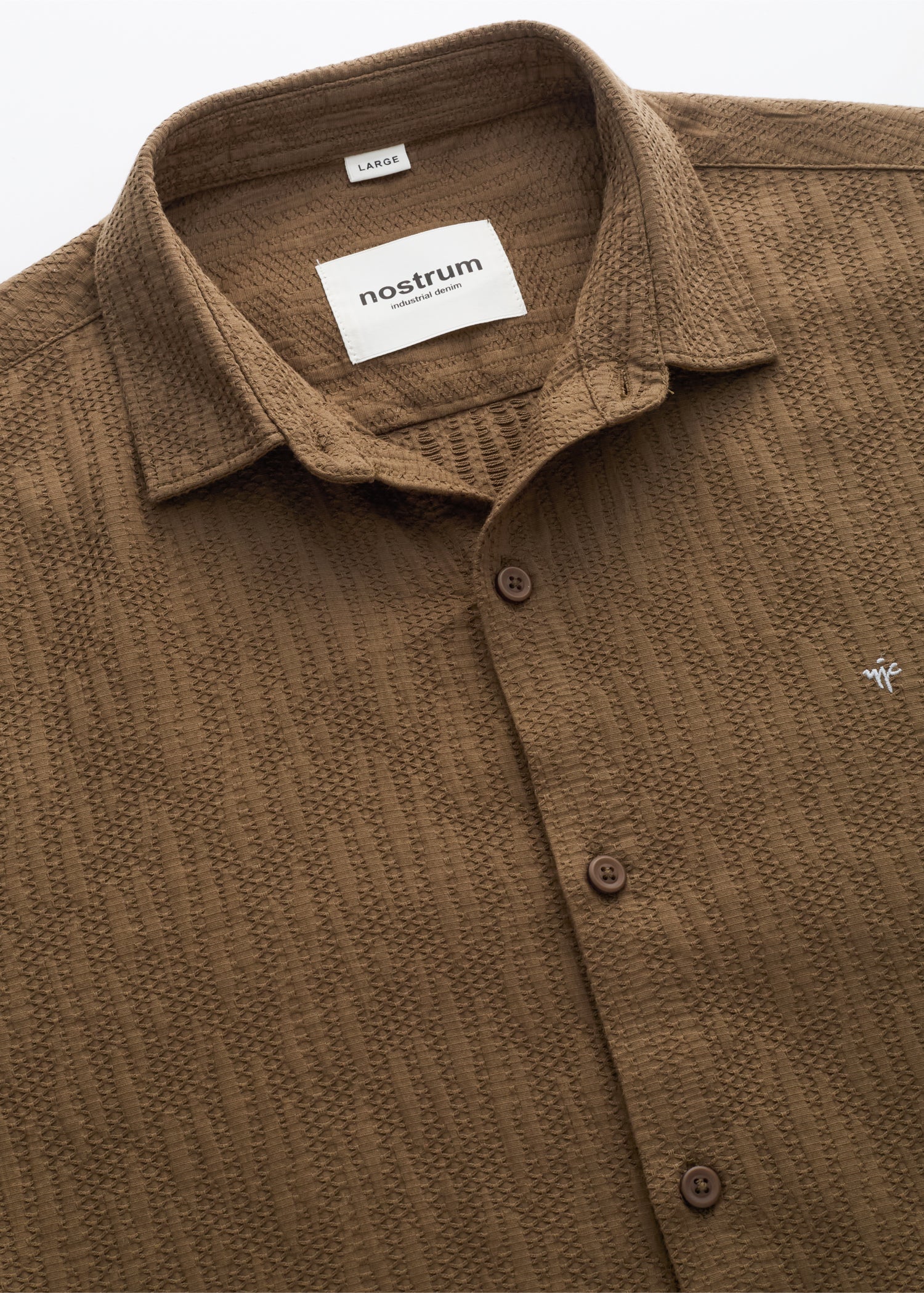 Describe Textured Full Sleeve Shirt