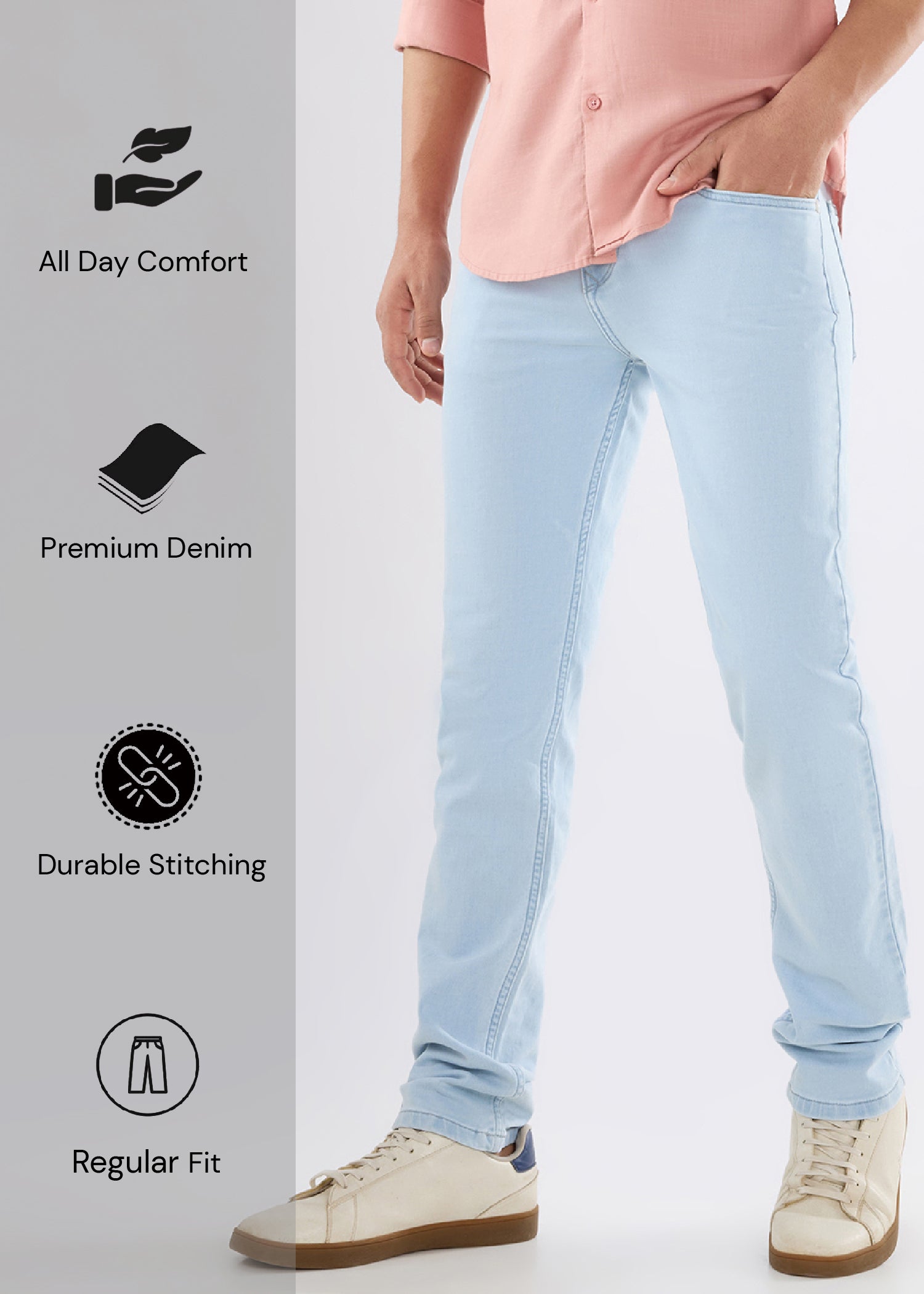 Dolovi E Regular Fit Denim Jeans