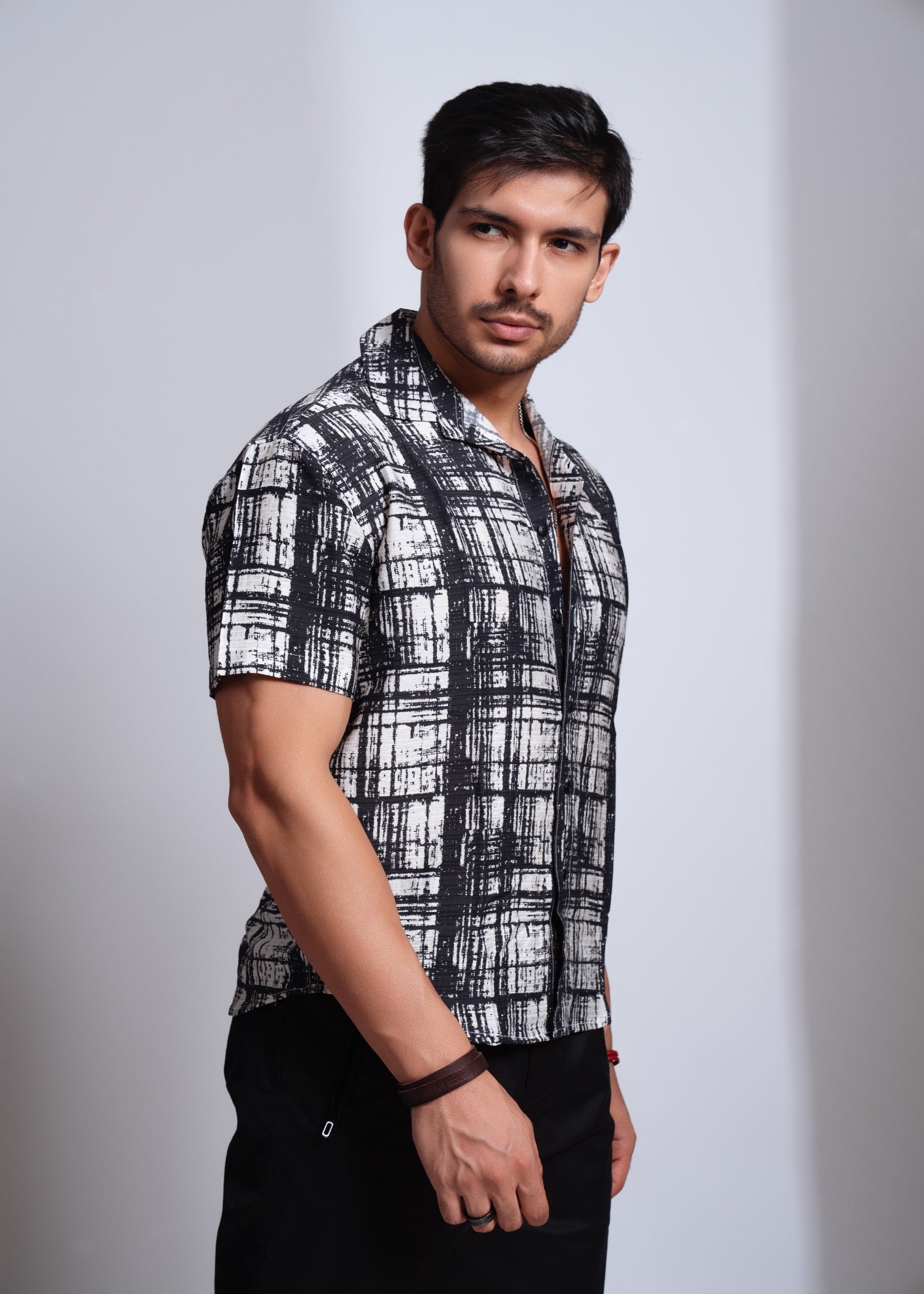 Loxton Half Sleeve Shirt for Men | Casual Everyday Comfort