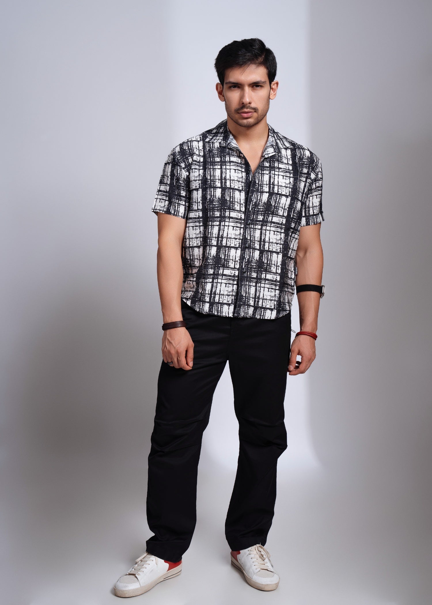 Loxton Half Sleeve Shirt for Men | Casual Everyday Comfort