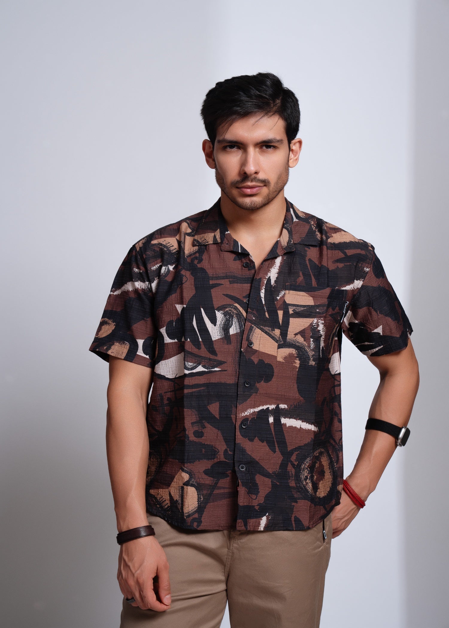 VOSBURG H/S Oversized Half Shirt