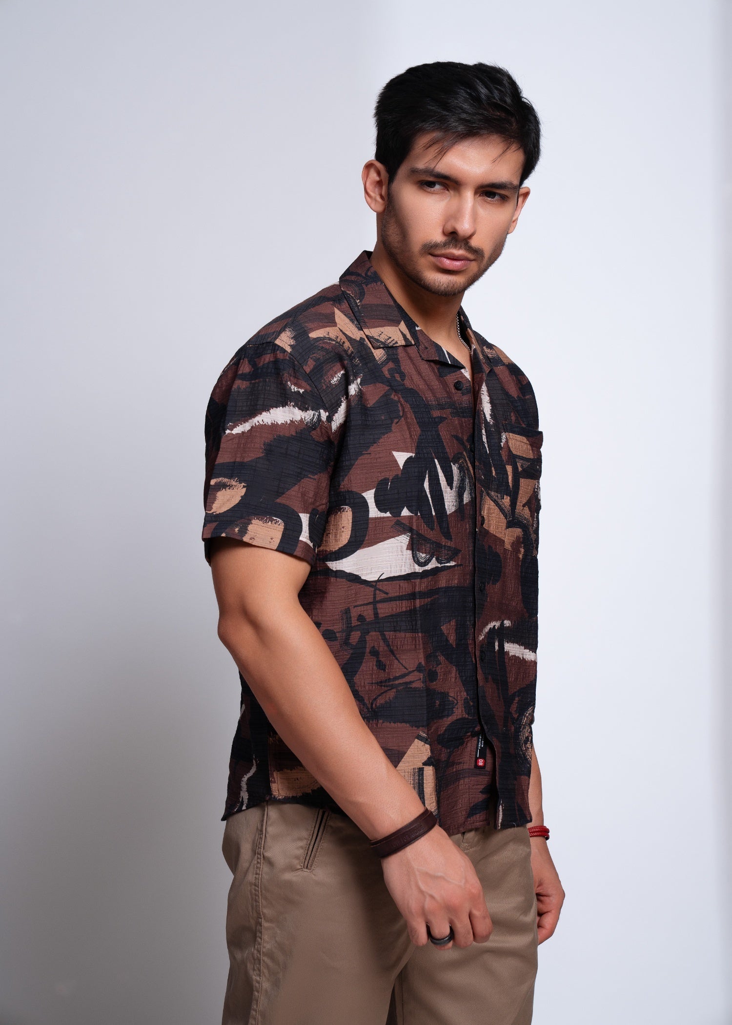 VOSBURG H/S Oversized Half Shirt