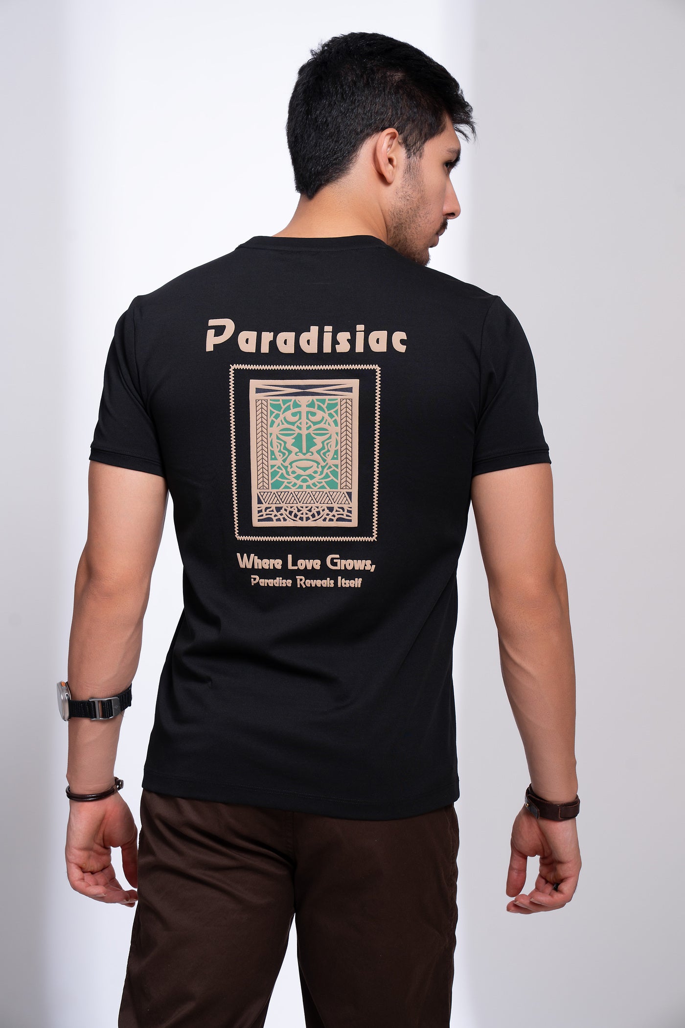 Viewer Round Neck T-Shirt for Men | Everyday Minimal Tee