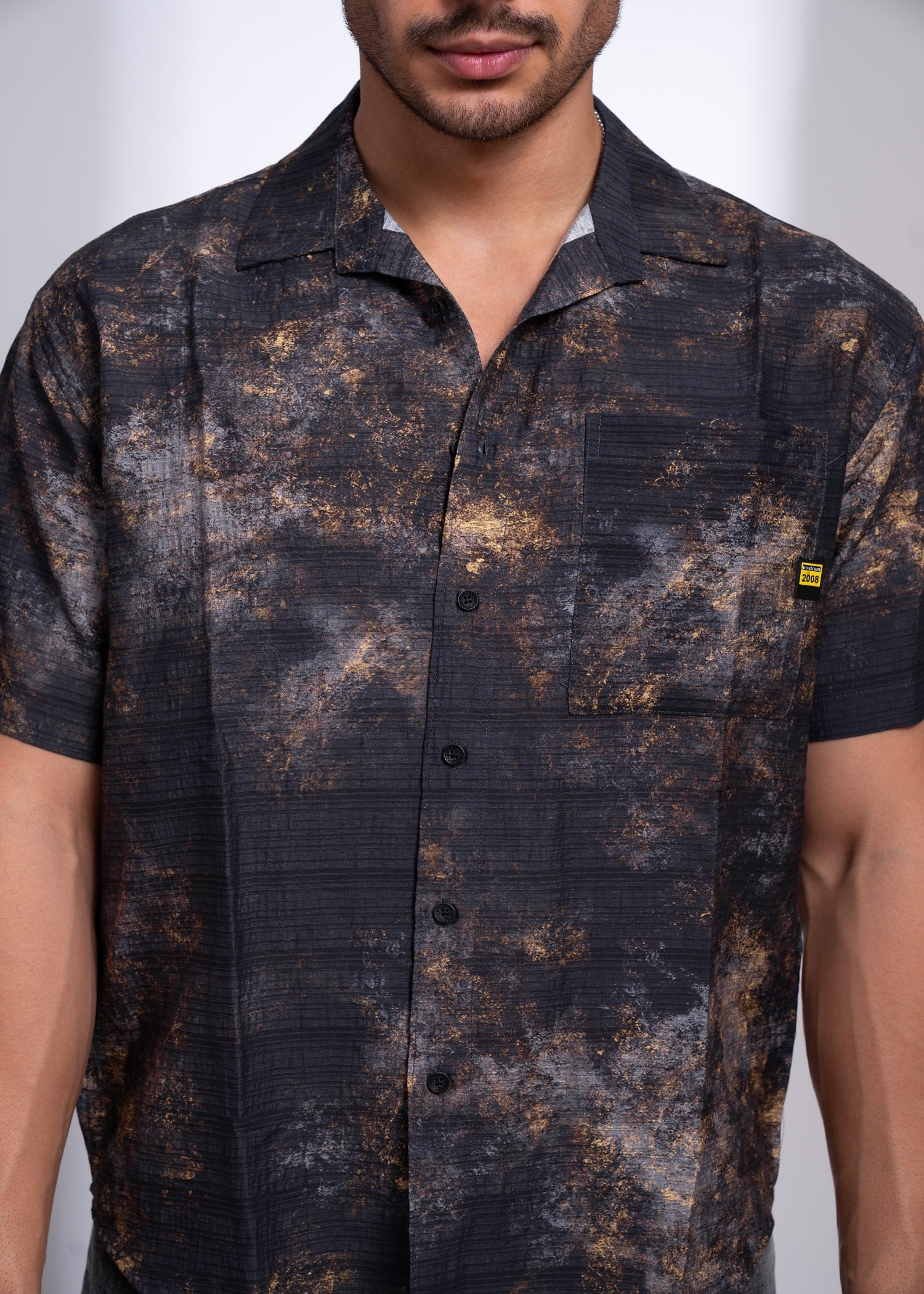 Barkley Half Sleeve Shirt for Men | Bold Party Casual Style
