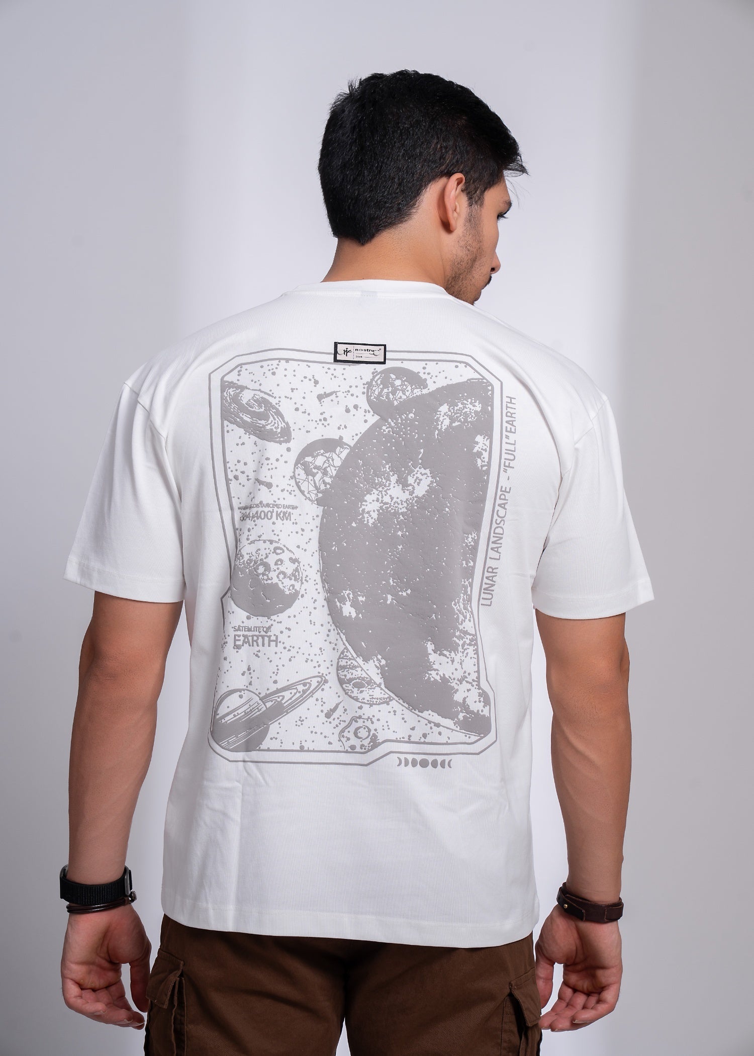 UNSOLVED Oversized Round Neck T-Shirt for Men | Relaxed Everyday Fit