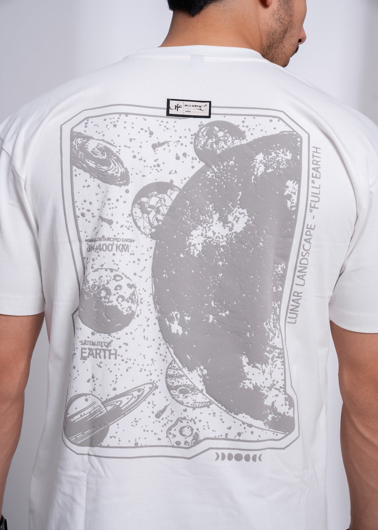 UNSOLVED Oversized Round Neck T-Shirt for Men | Relaxed Everyday Fit