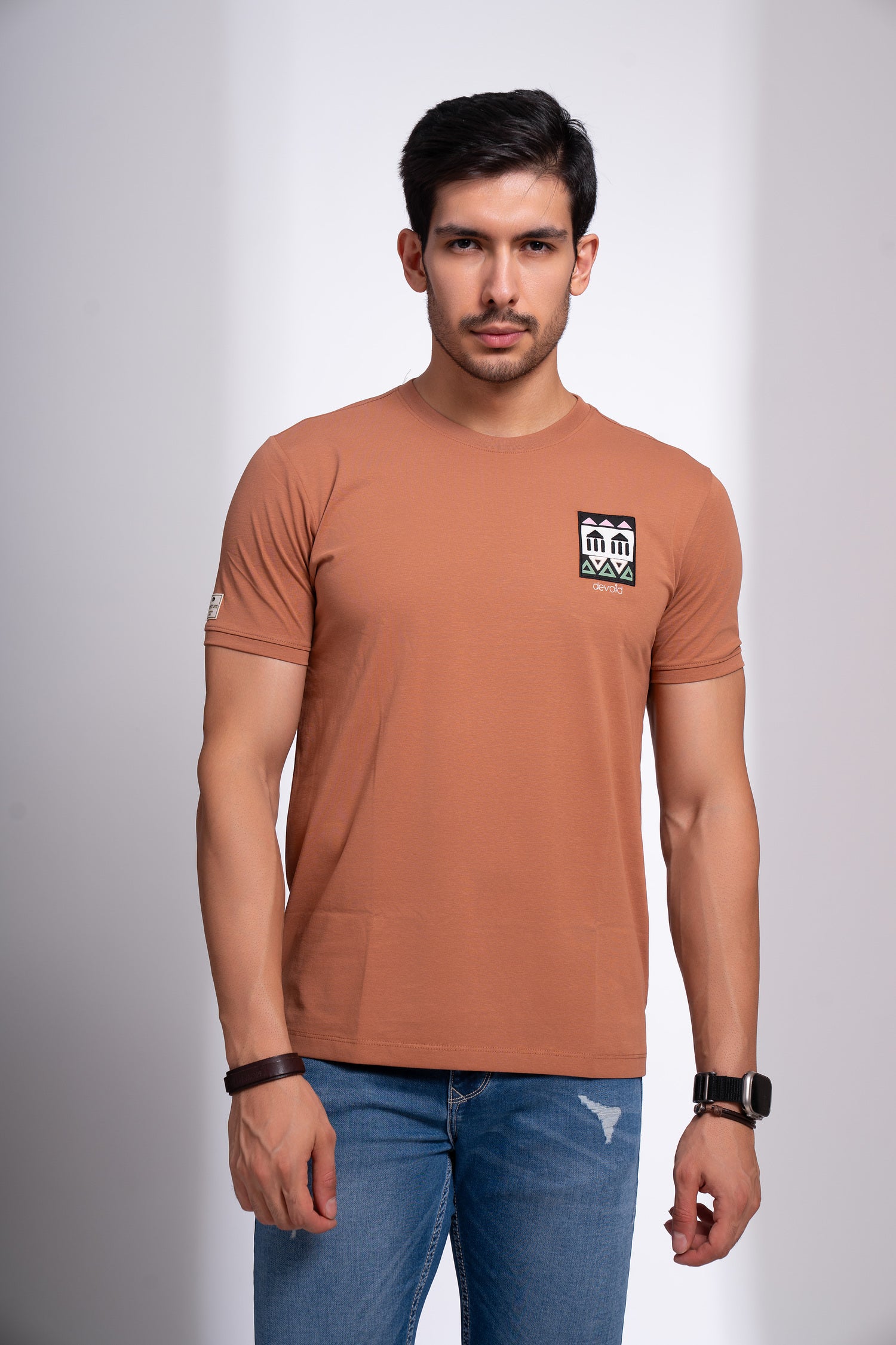Wabbit Round Neck T-Shirt for Men | Graphic Casual Tee