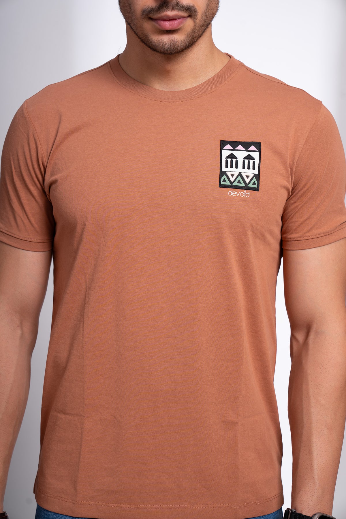 Wabbit Round Neck T-Shirt for Men | Graphic Casual Tee
