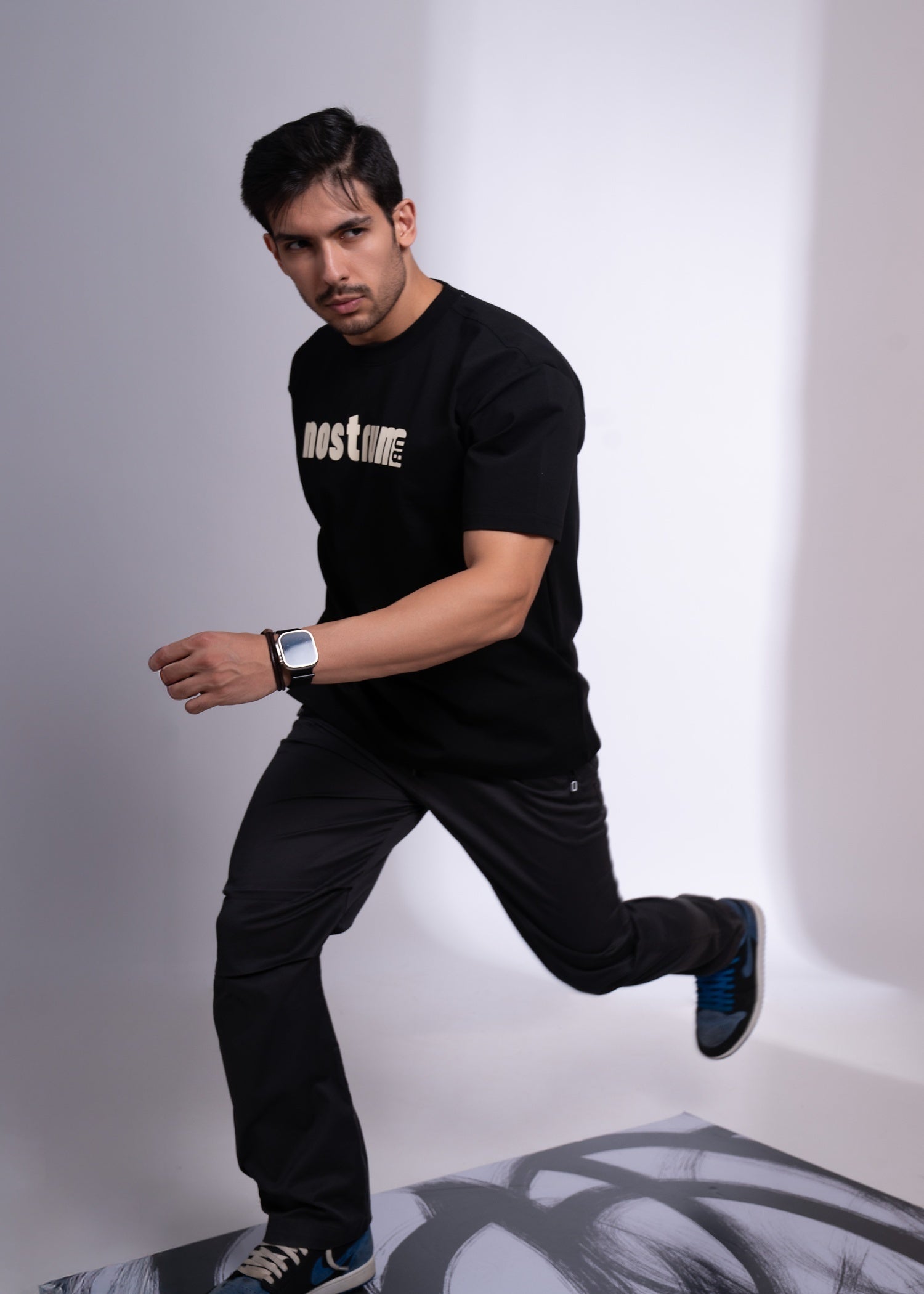 Volitant Oversized Round Neck T-Shirt for Men | Effortless Everyday Style