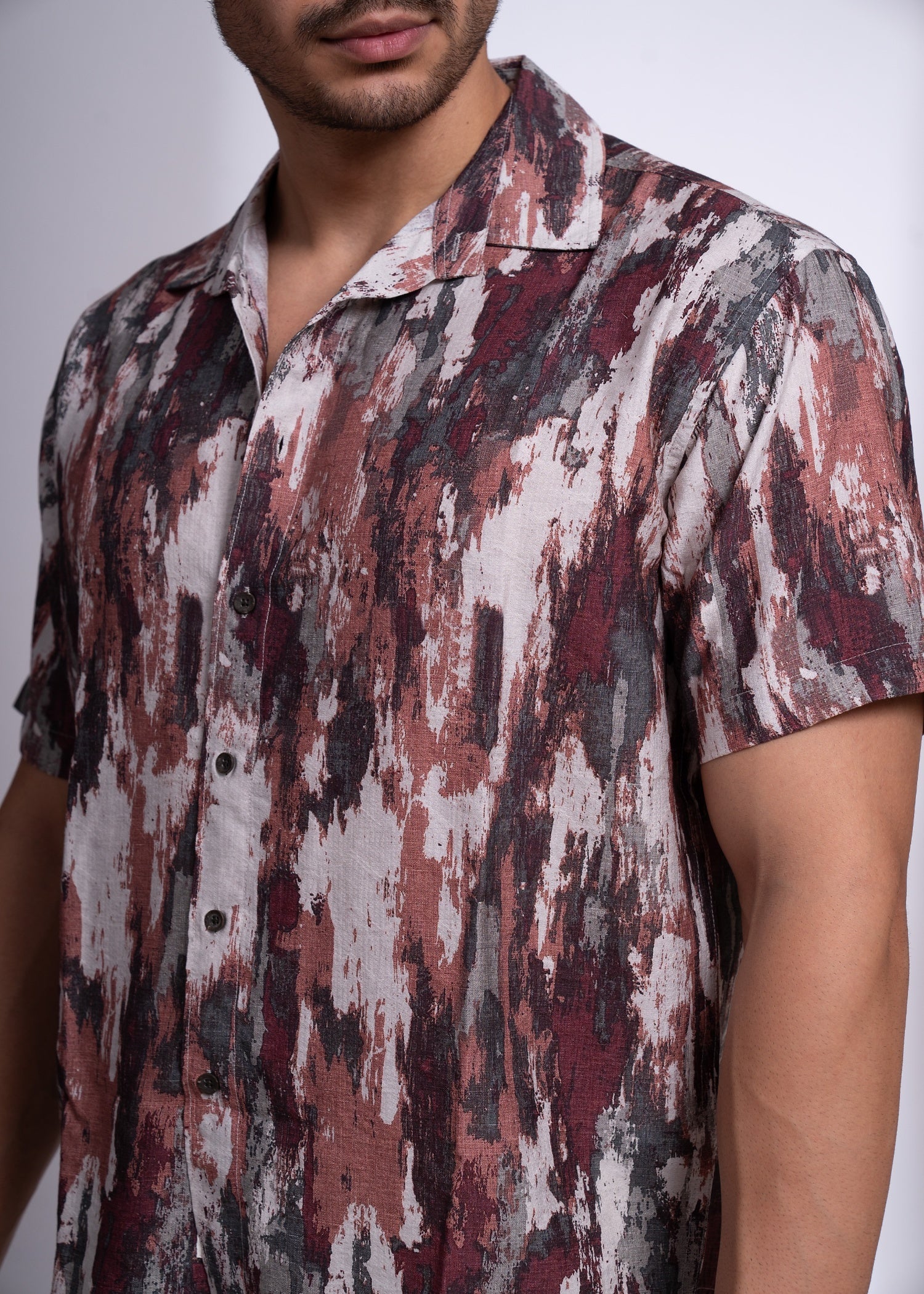 Beamish Half Sleeve Checked Shirt for Men | Youthful Casual Style