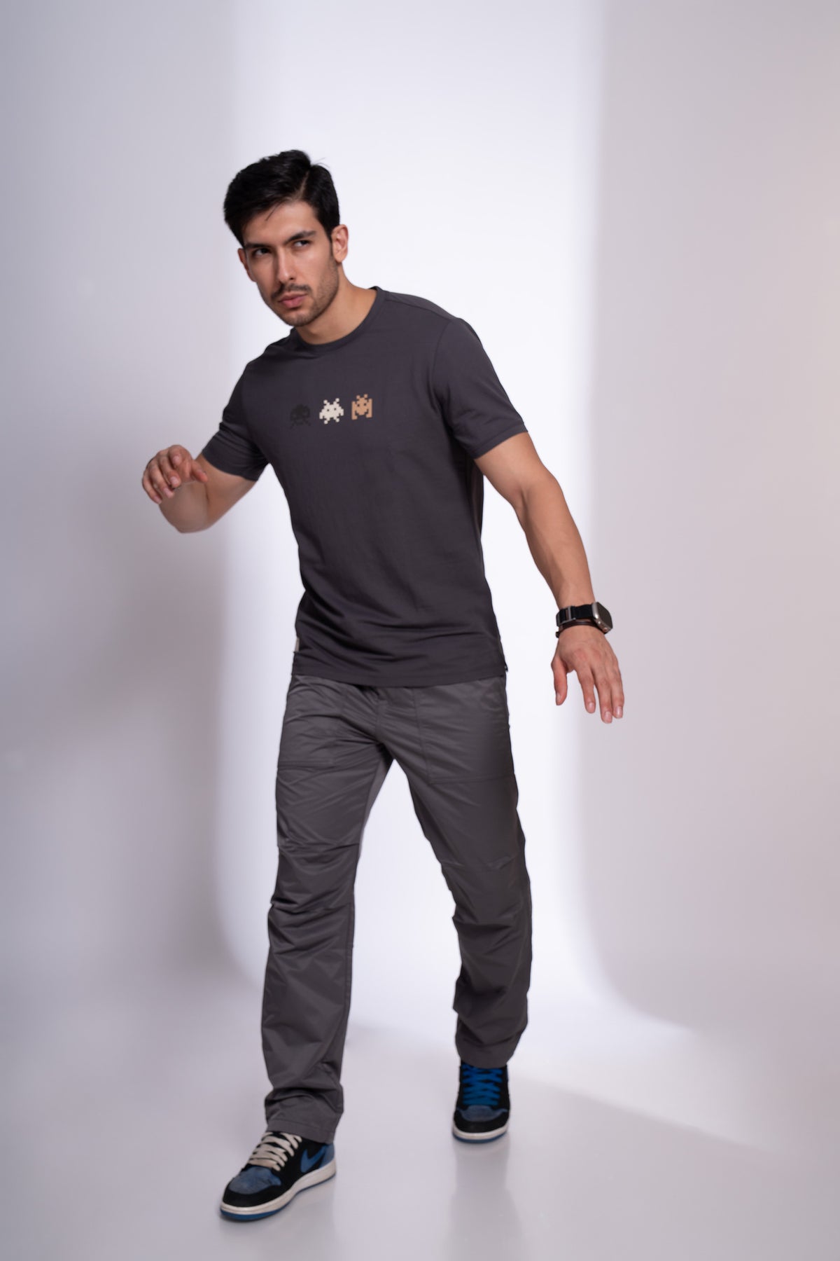 Mizzle Round Neck T-Shirt for Men | Everyday Minimal Essential