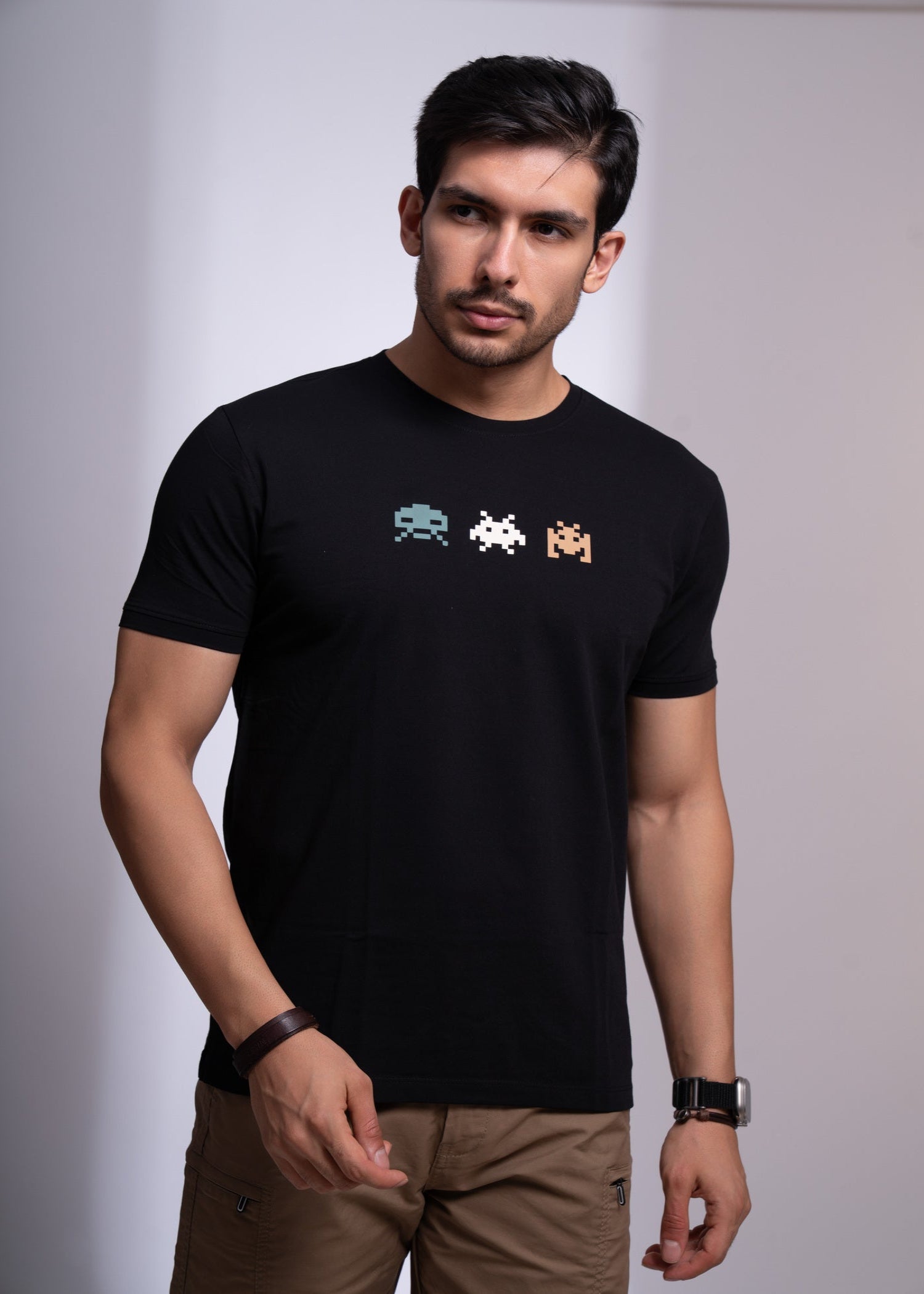 Mizzle Round Neck T-Shirt for Men | Everyday Minimal Essential