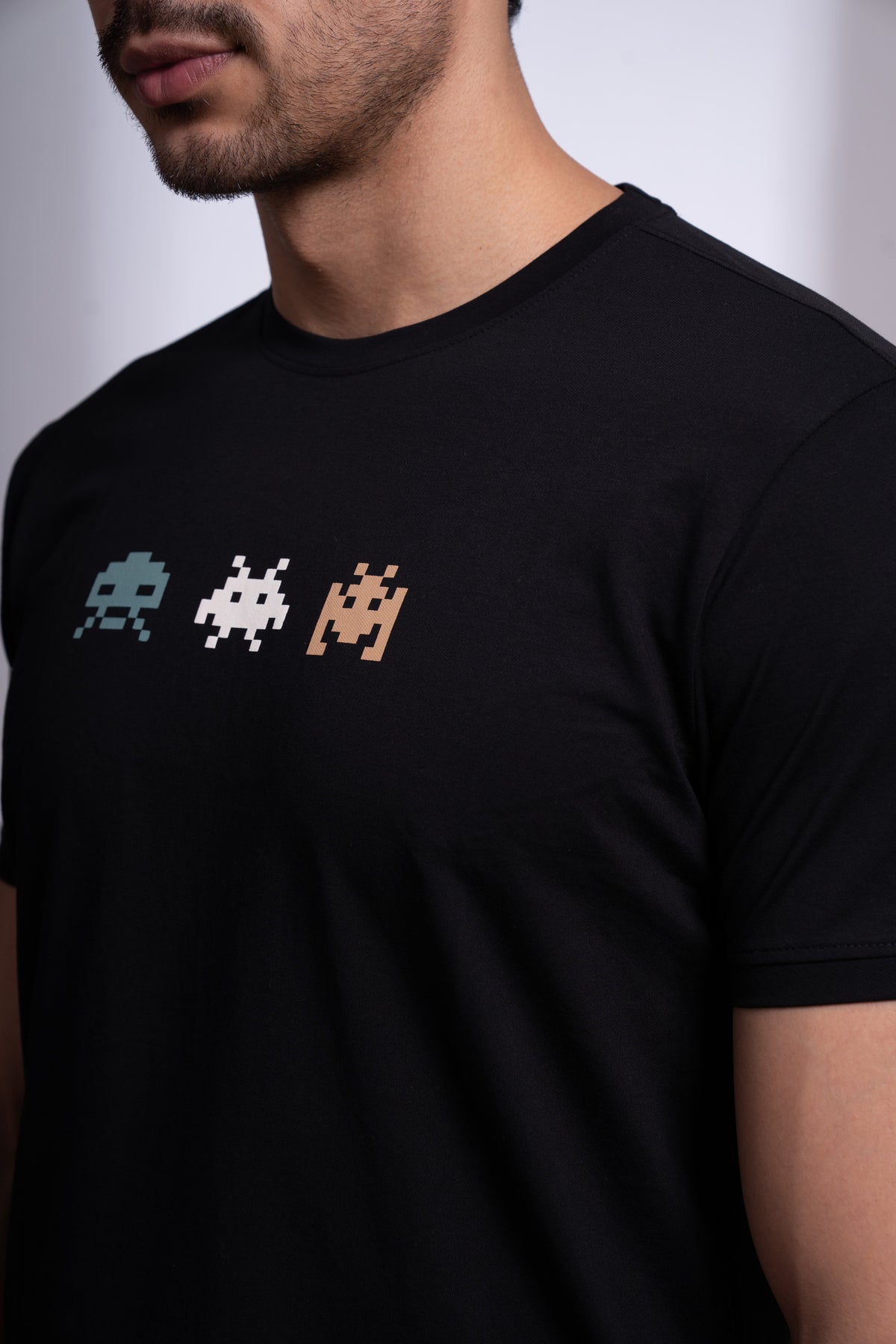 Mizzle Round Neck T-Shirt for Men | Everyday Minimal Essential