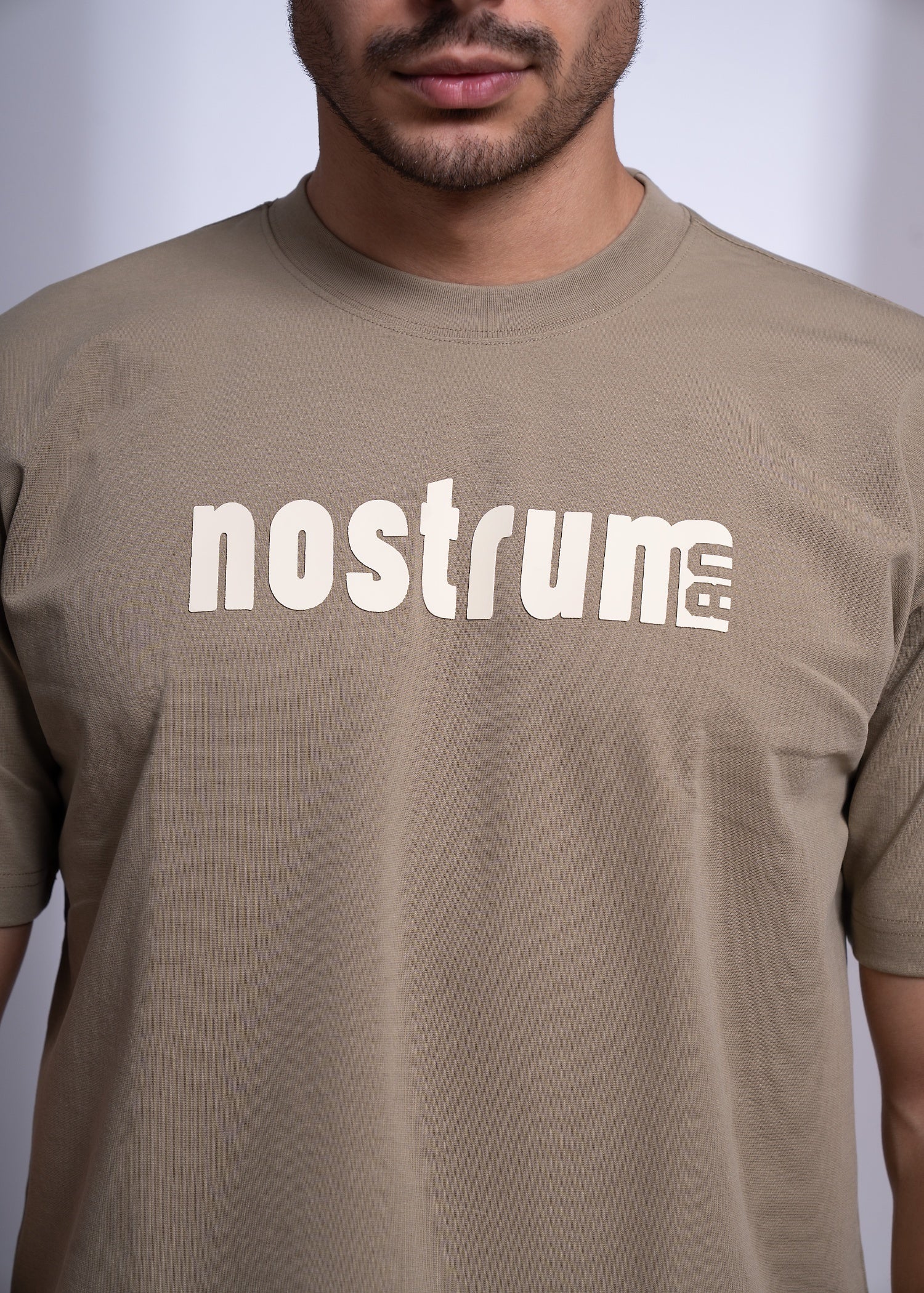 Volitant Oversized Round Neck T-Shirt for Men | Effortless Everyday Style