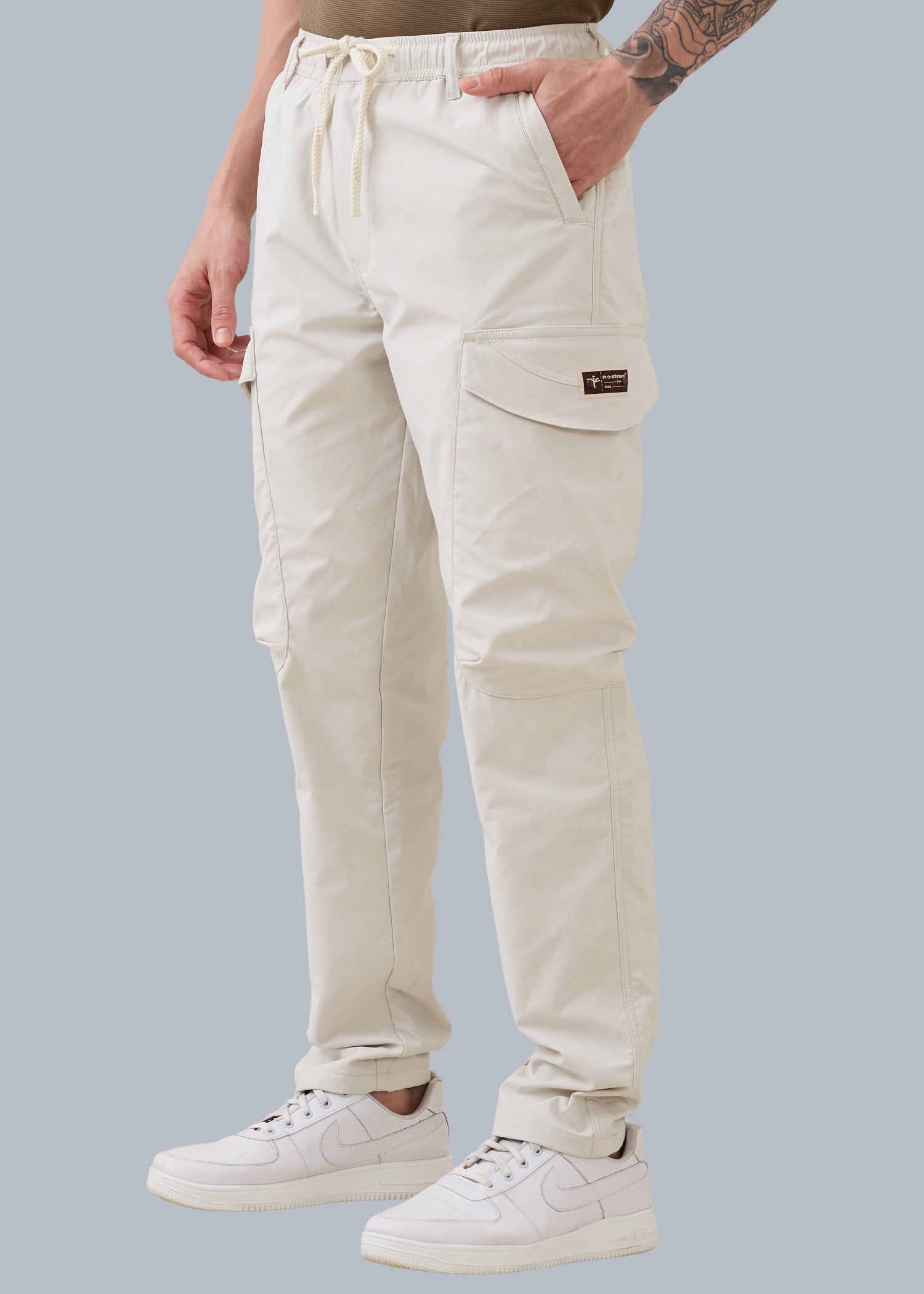 Nostrum Deswark Polycotton Drawstring Cargo