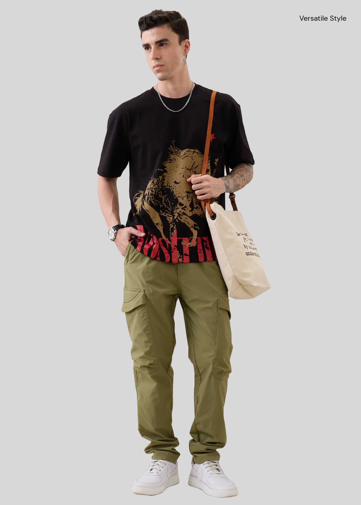 Nostrum Deswark Polycotton Drawstring Cargo