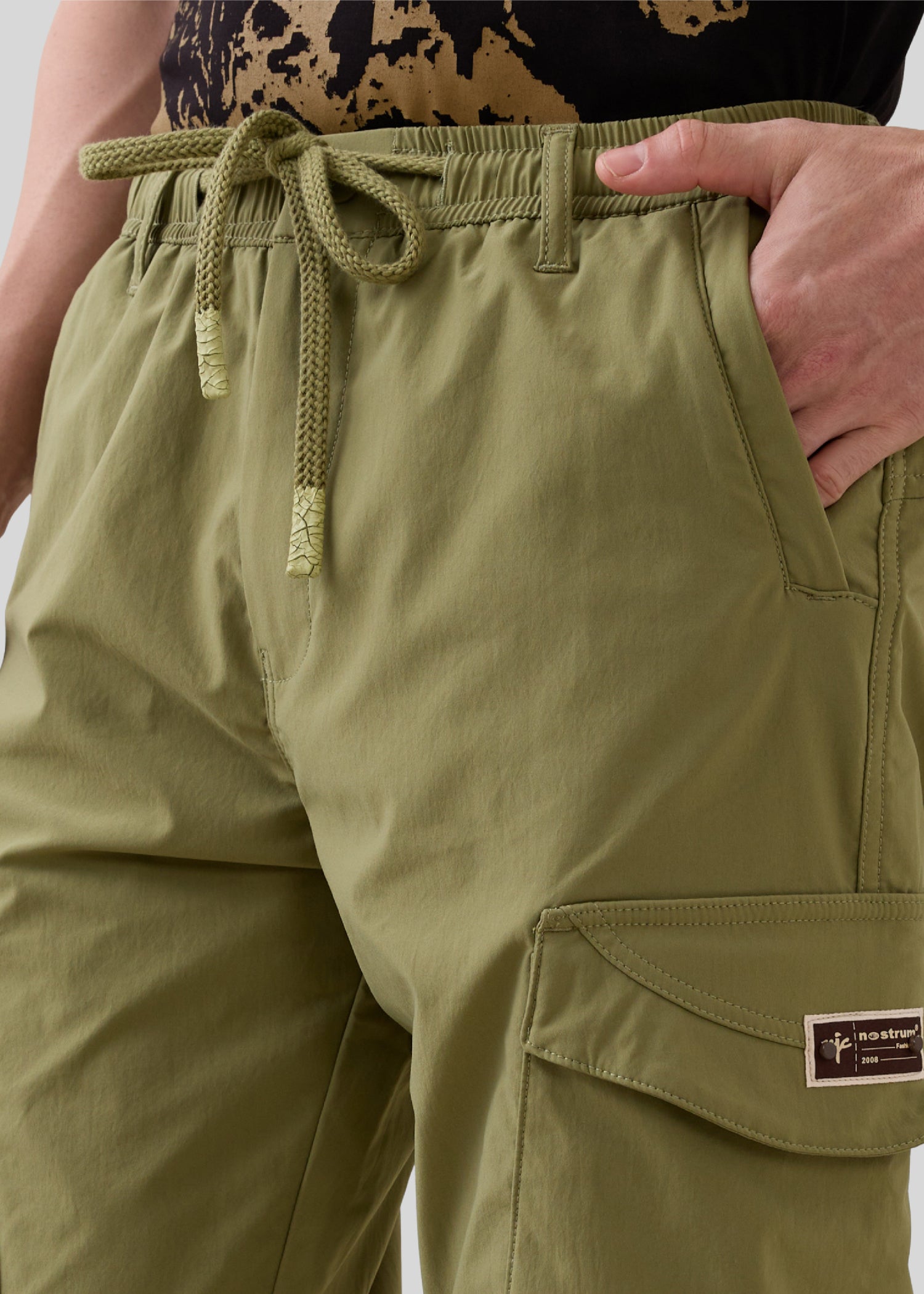 Nostrum Deswark Polycotton Drawstring Cargo