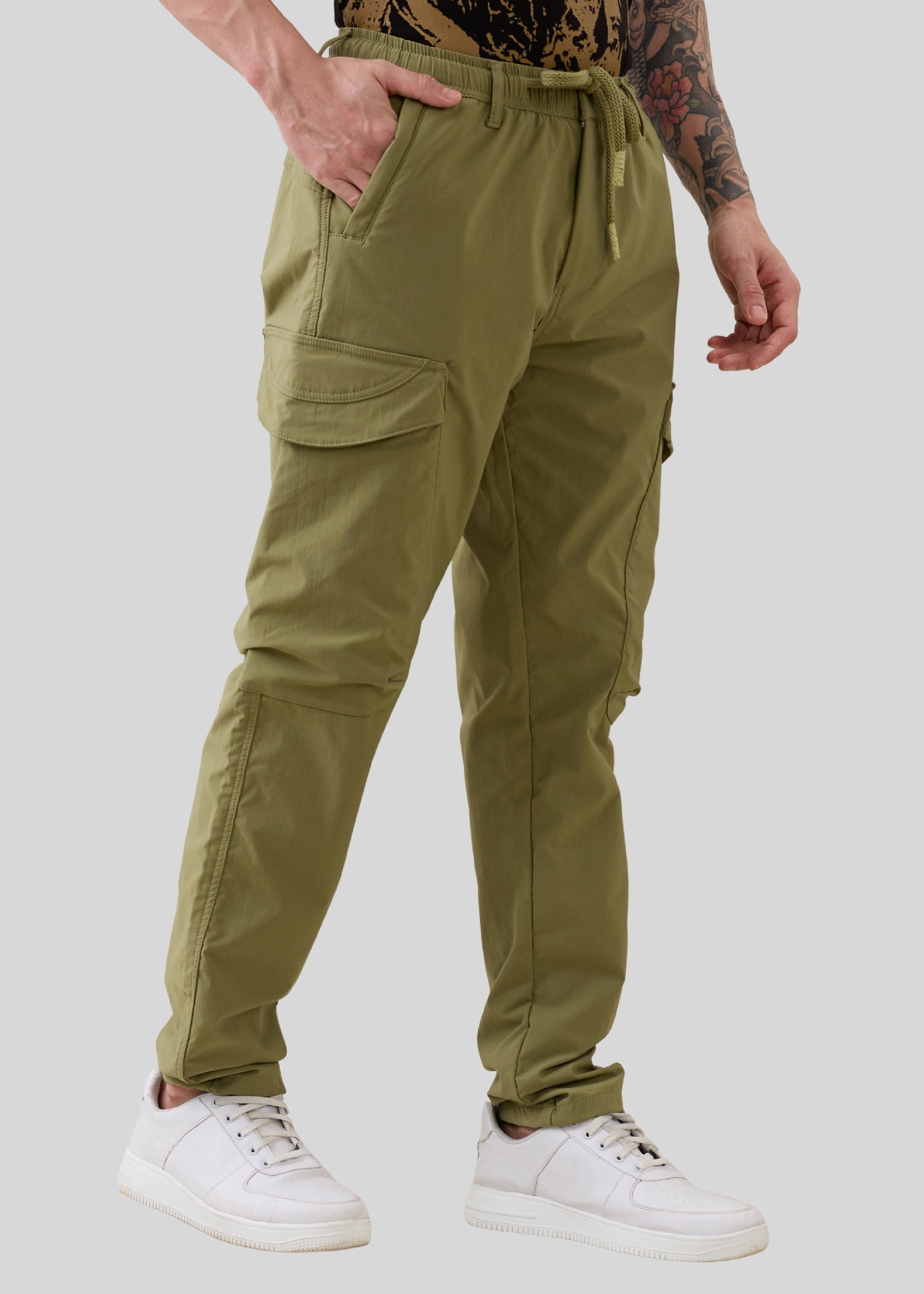 Nostrum Deswark Polycotton Drawstring Cargo