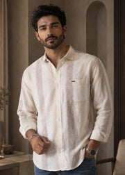 Foggy Striped Casual Shirt