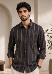 Homeland Striped Casual Shirt