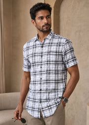 Howley Checked Half Sleeve Shirt