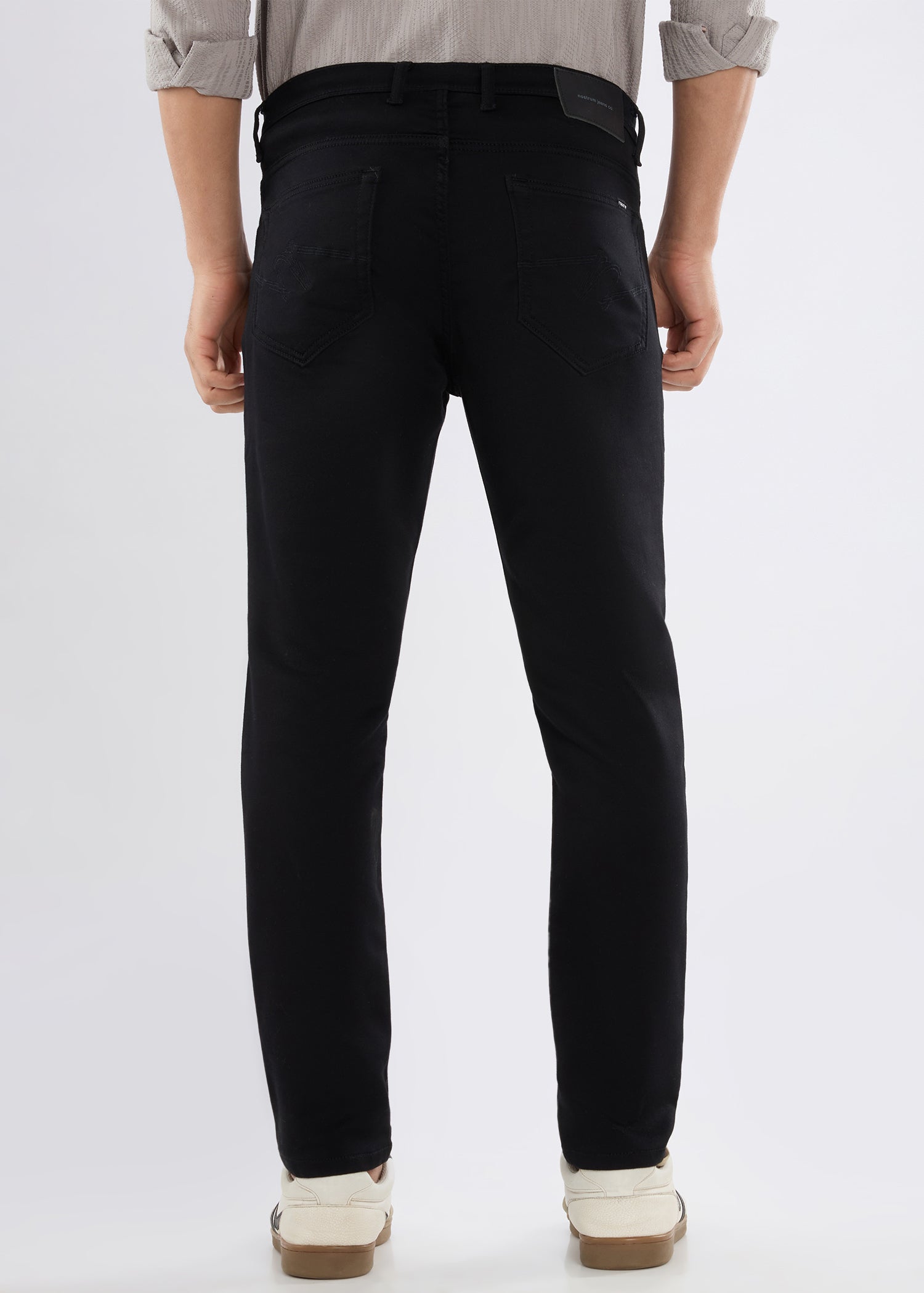 Icon Ankle Fit Trouser: Black