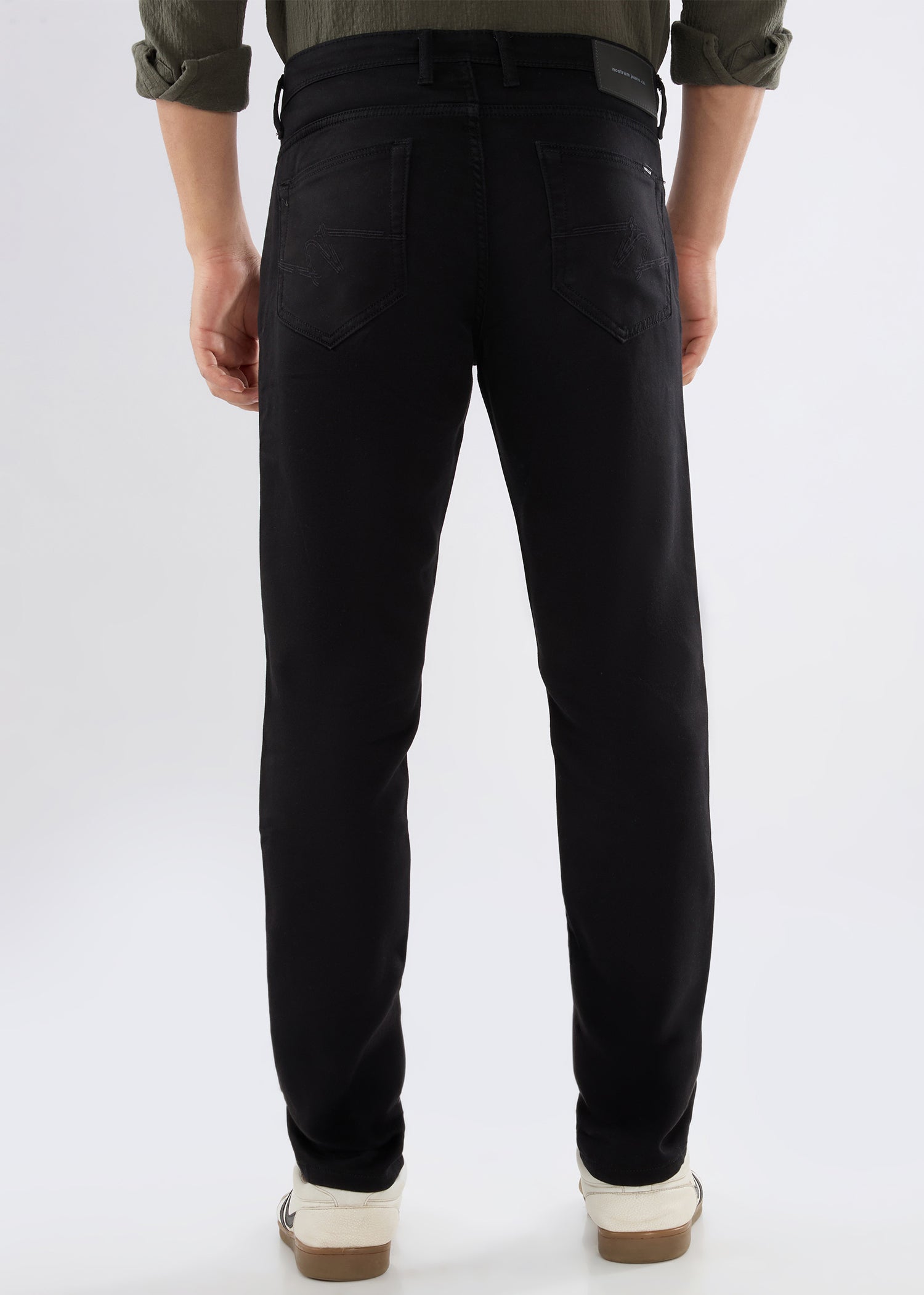 Icon Regular Fit Trouser: Black