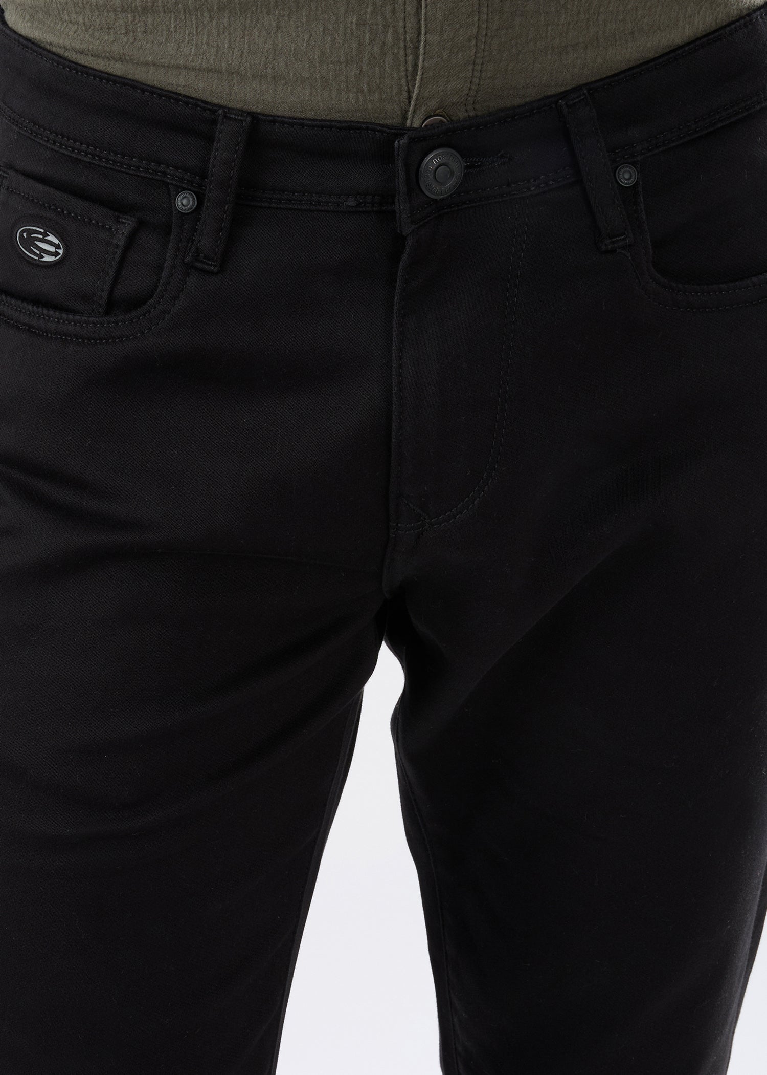 Icon Regular Fit Trouser: Black