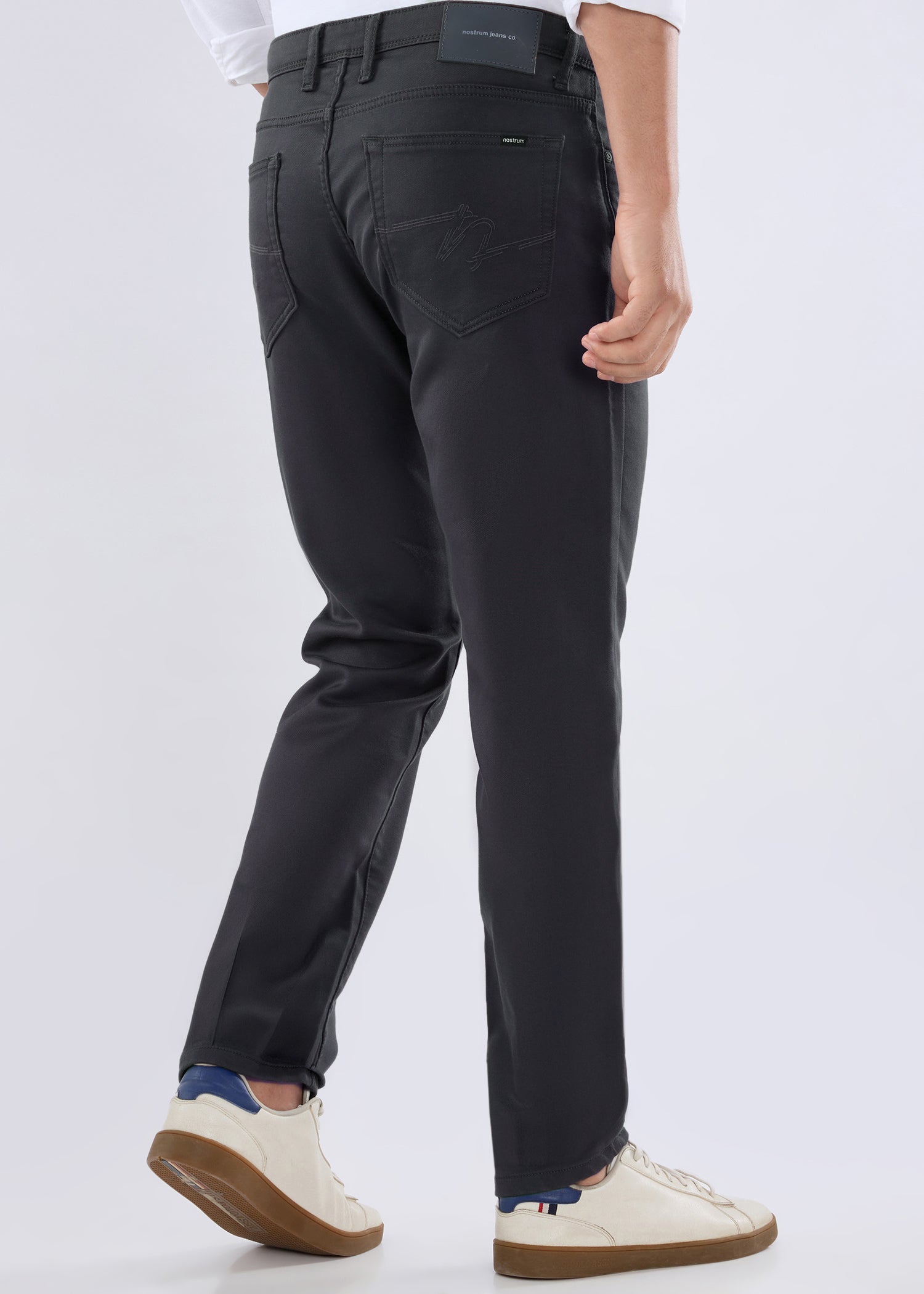 Icon Regular Fit Trouser: Dark Grey