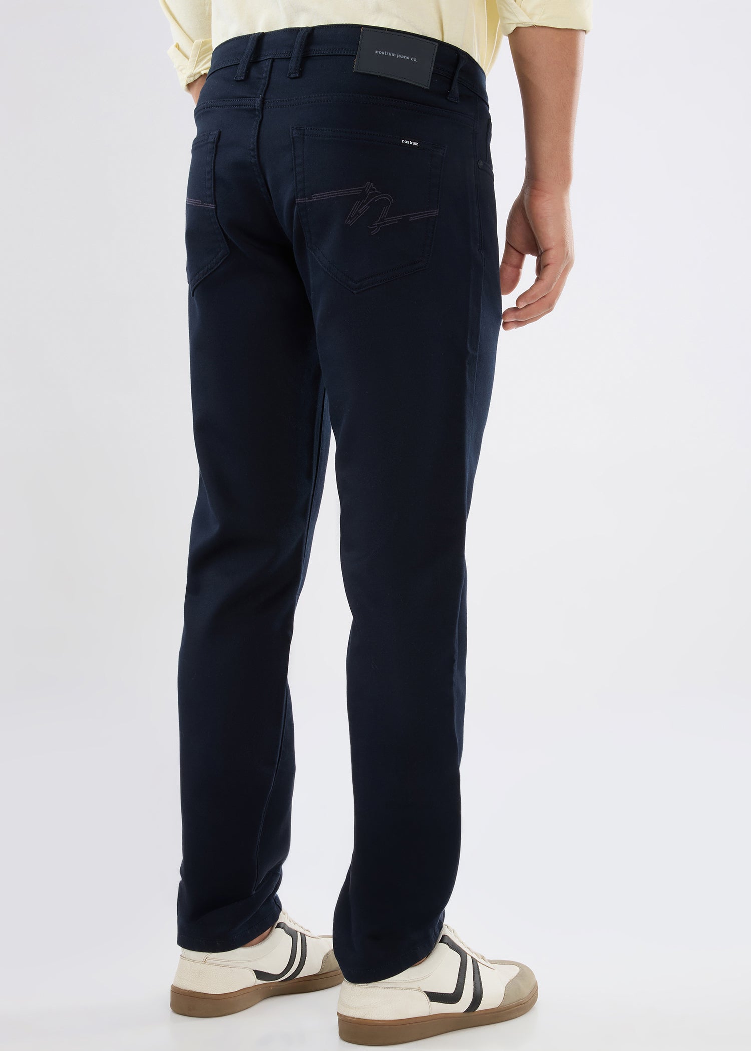 Icon Regular Fit Trouser: Navy