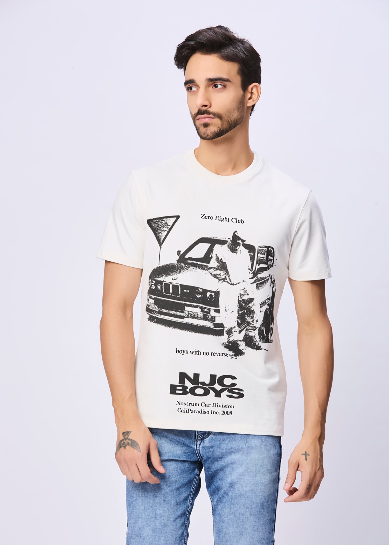Ominous NJC Boys Graphic Print T-Shirt