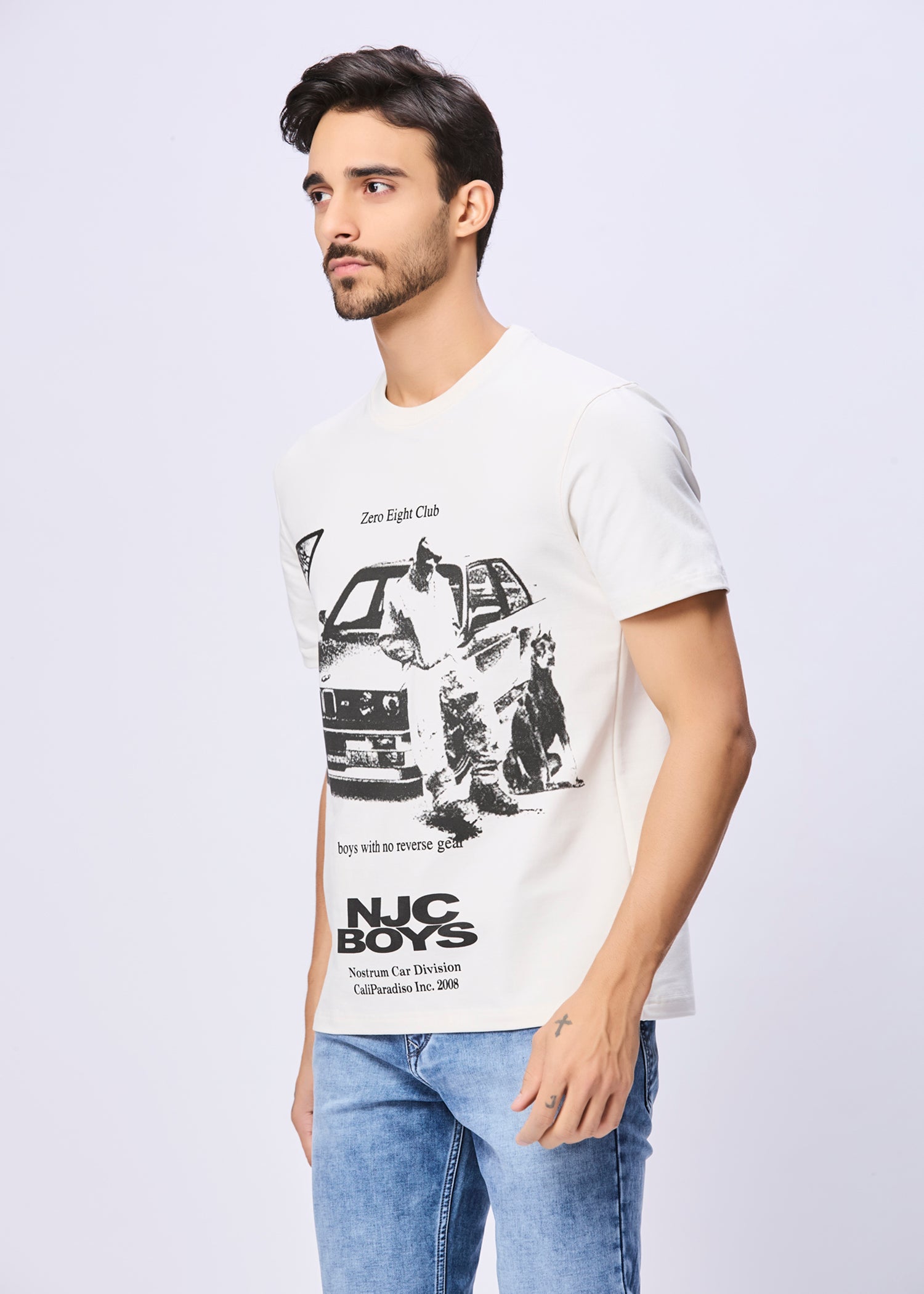 Ominous NJC Boys Graphic Print T-Shirt