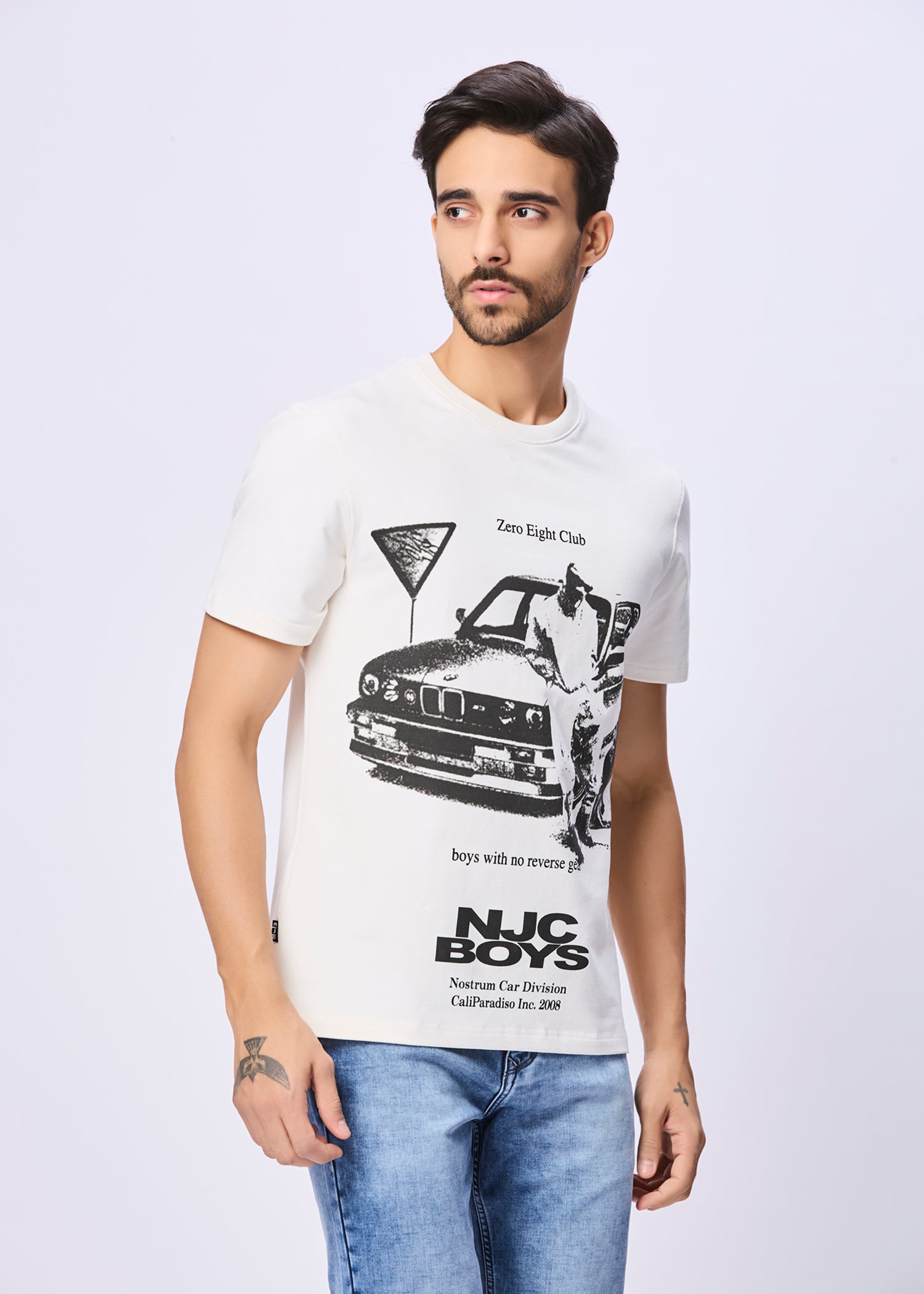 Ominous NJC Boys Graphic Print T-Shirt