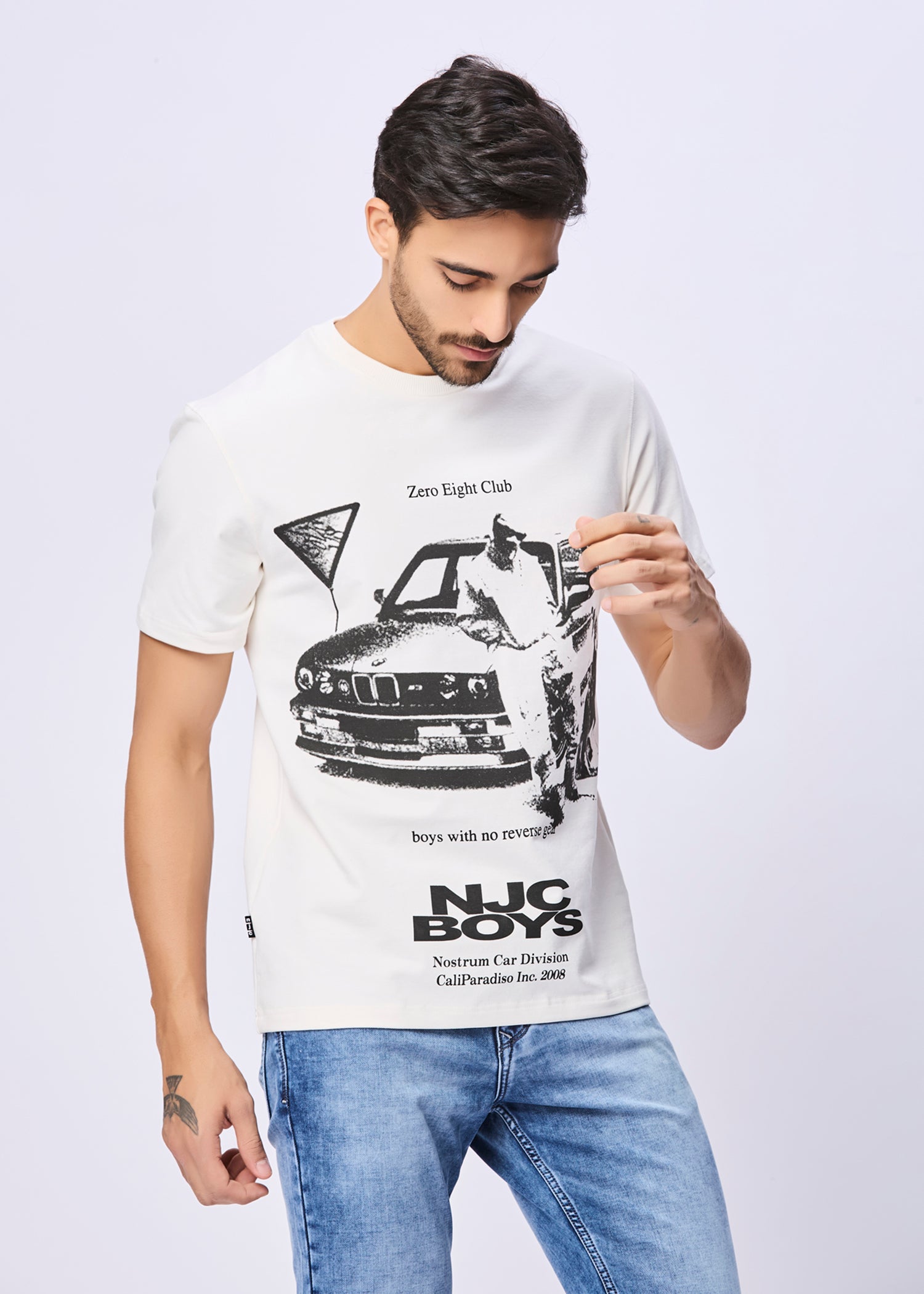 Ominous NJC Boys Graphic Print T-Shirt
