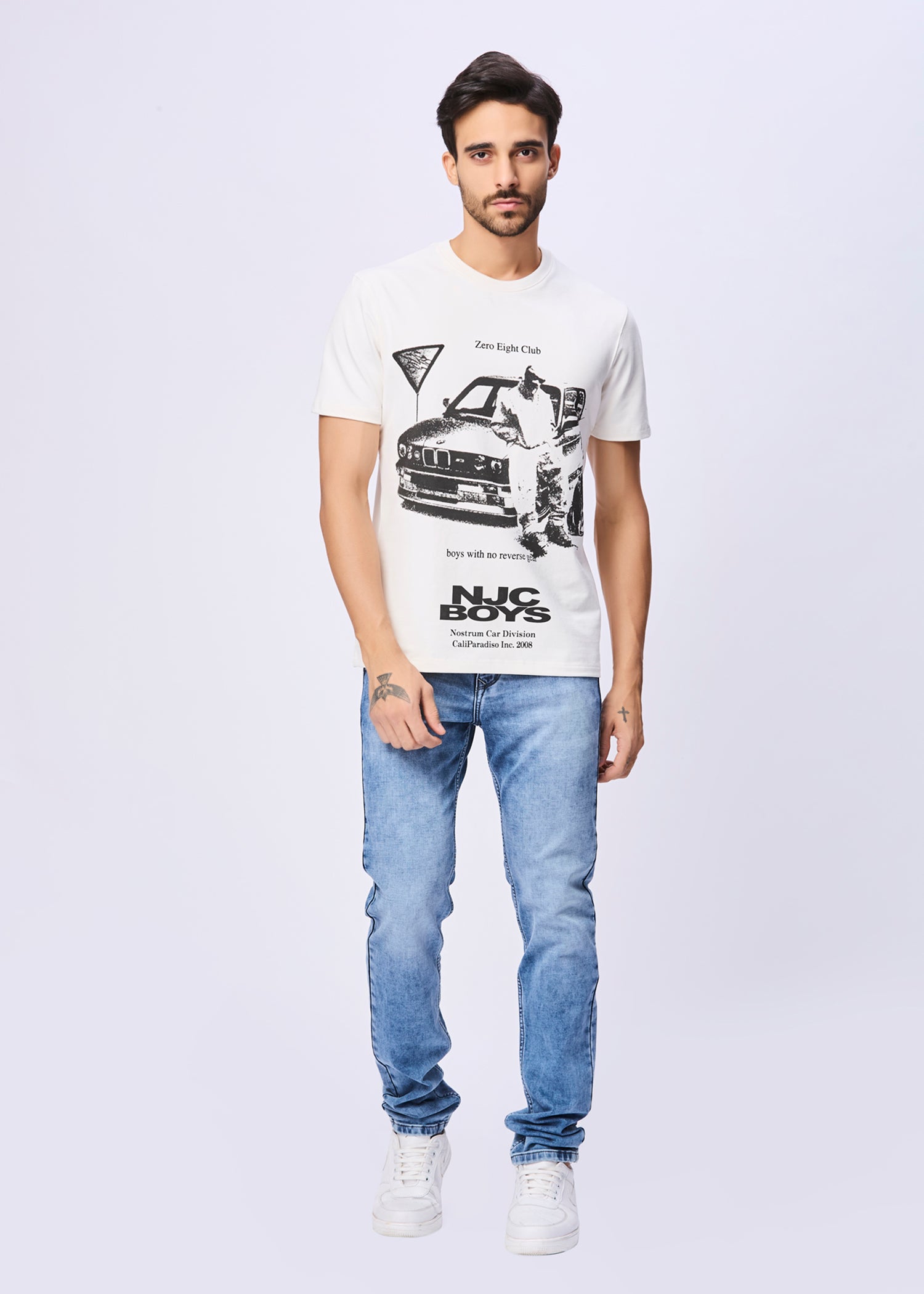 Ominous NJC Boys Graphic Print T-Shirt